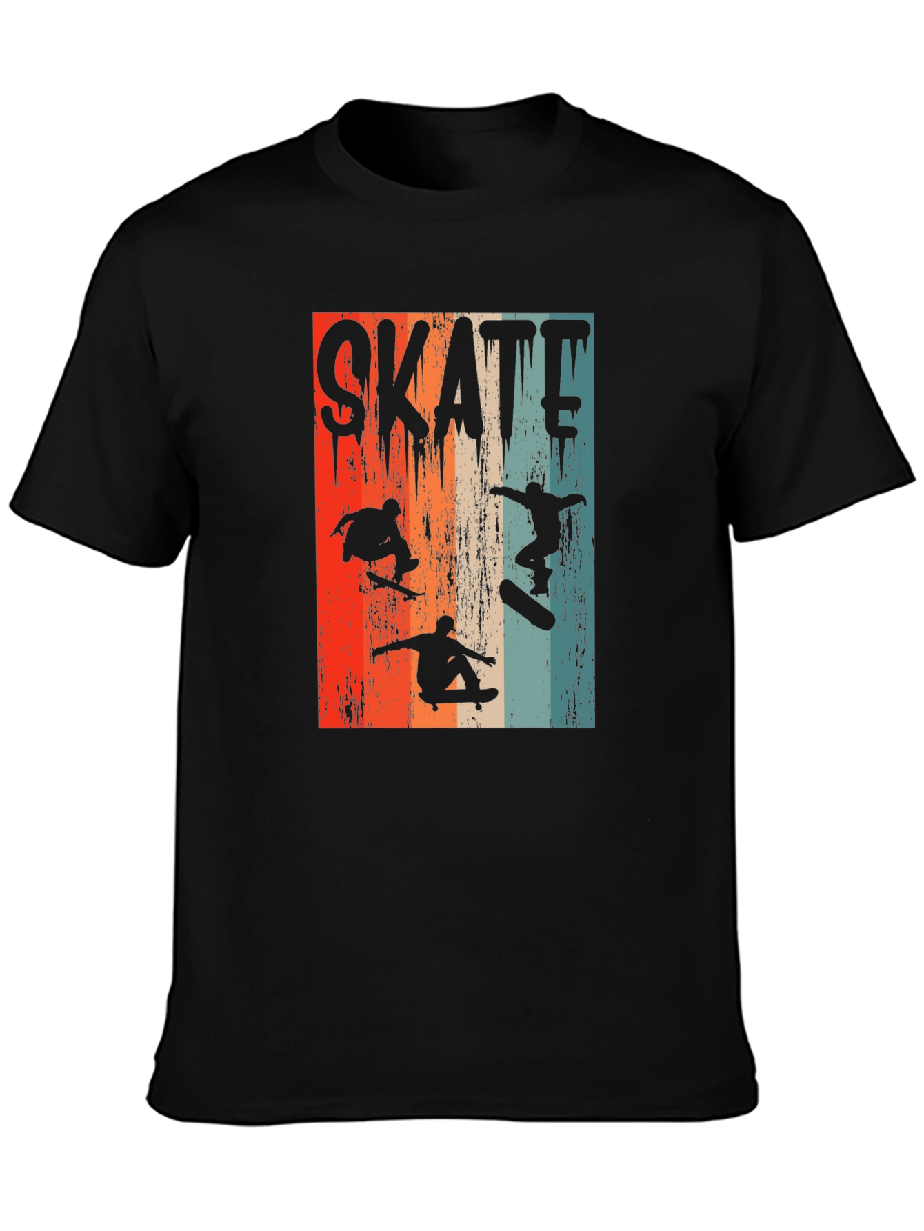 Vintage Skate T-Shirt - Retro Skateboard Design - 3