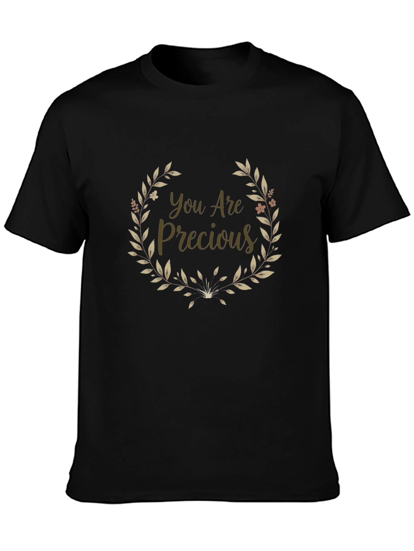 Black You Are Precious Graphic Tee - Unisex view 3