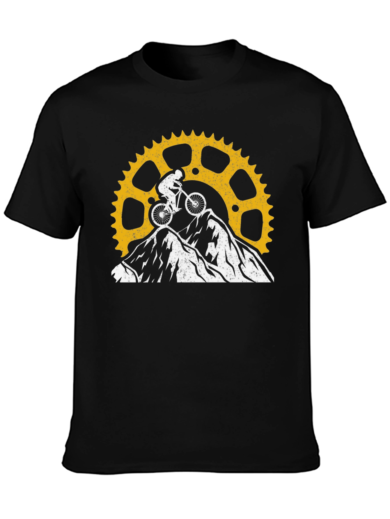 Black Mountain Biker Graphic Tee view 3