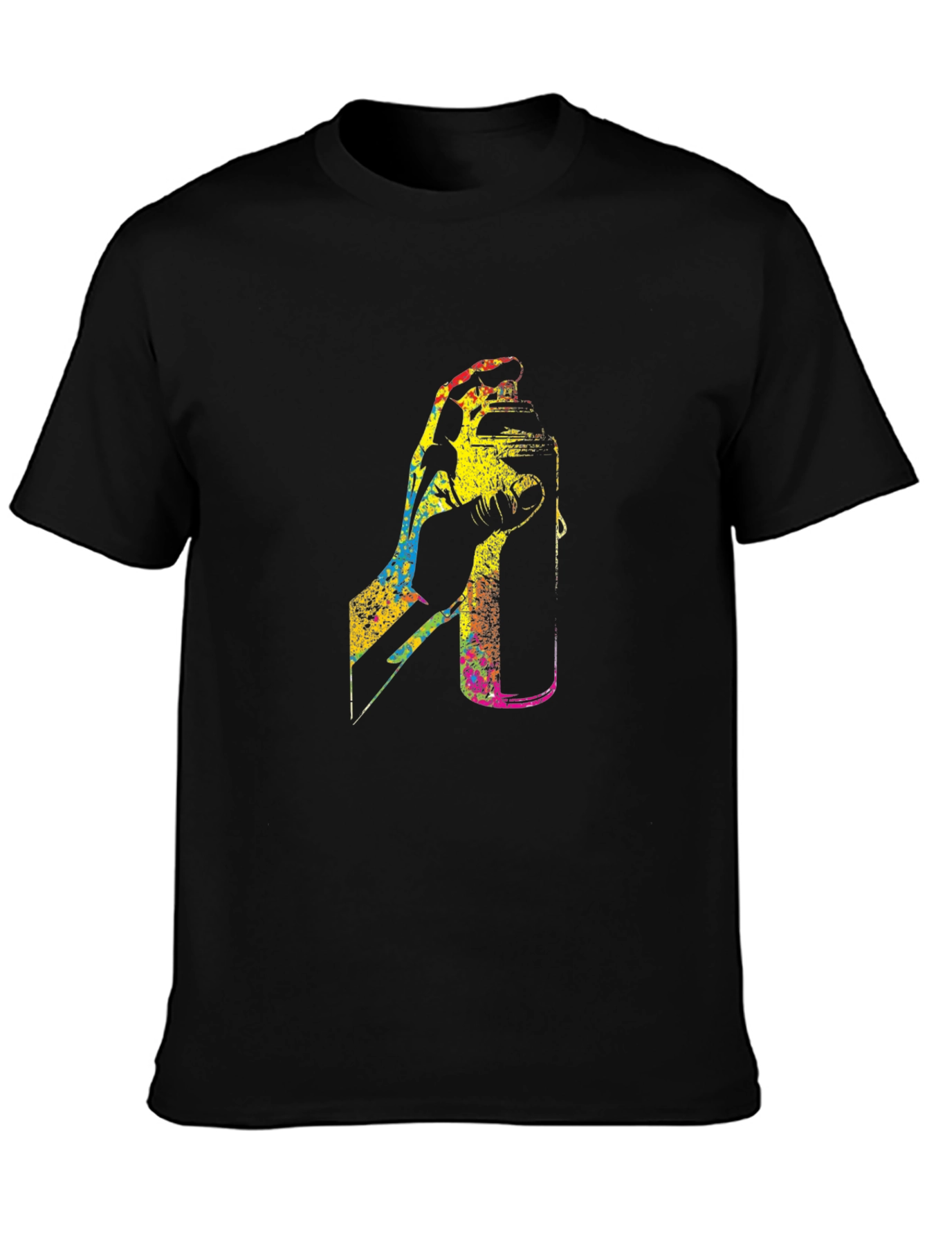 Spray Paint Hand Graphic Tee - 3
