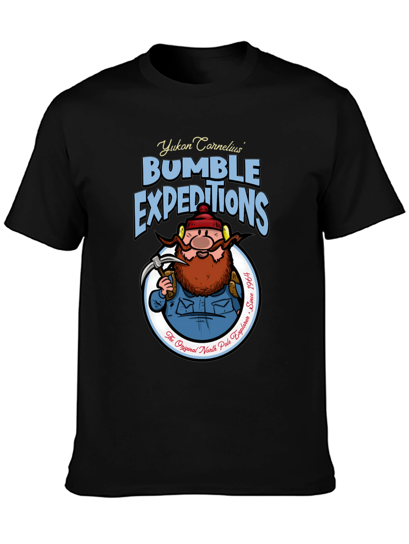 Black Yukon Cornelius Bumble Expeditions Black T-Shirt view 3