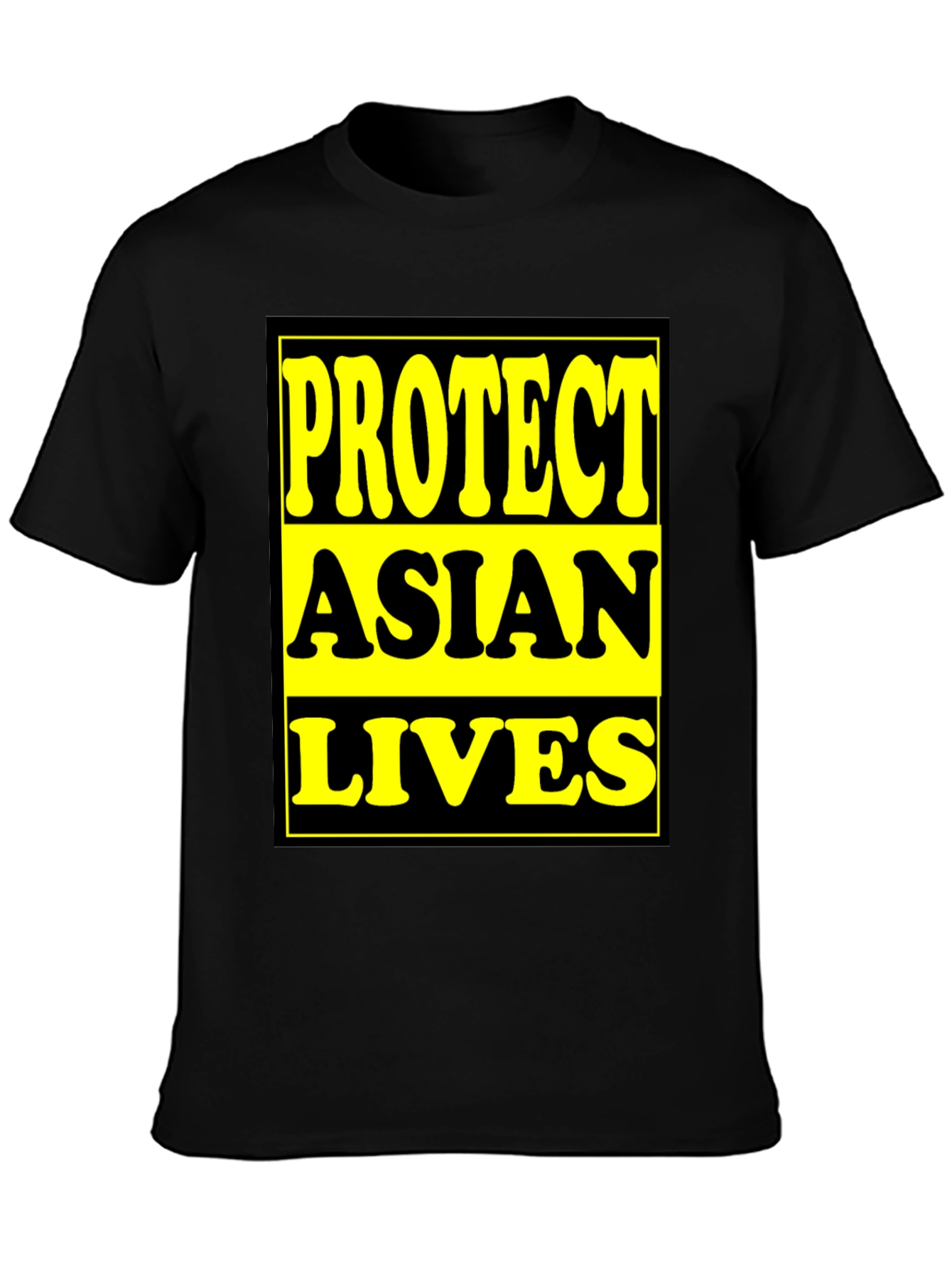 Black Protect Asian Lives Graphic Tee view 3