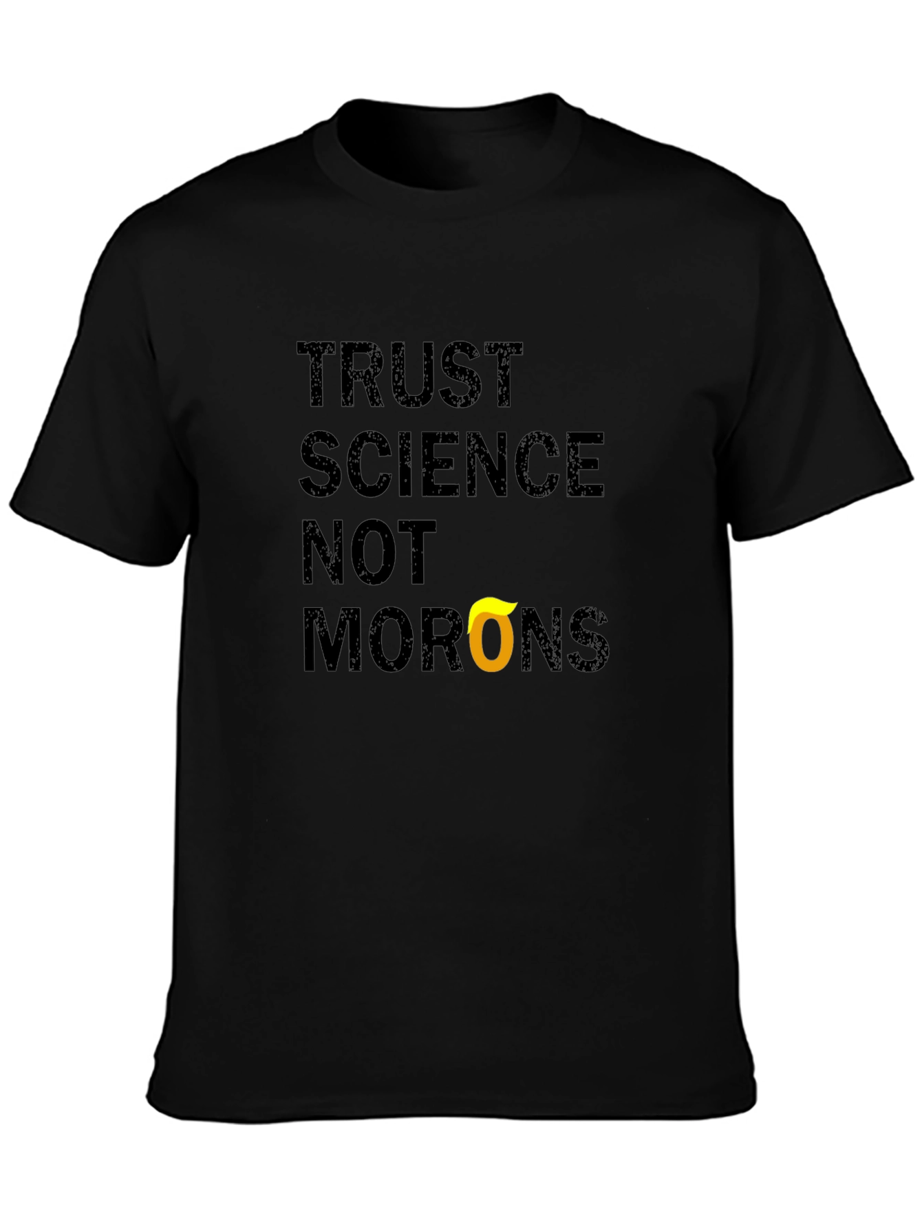 Black Trust Science T-Shirt - Black Graphic Tee view 3