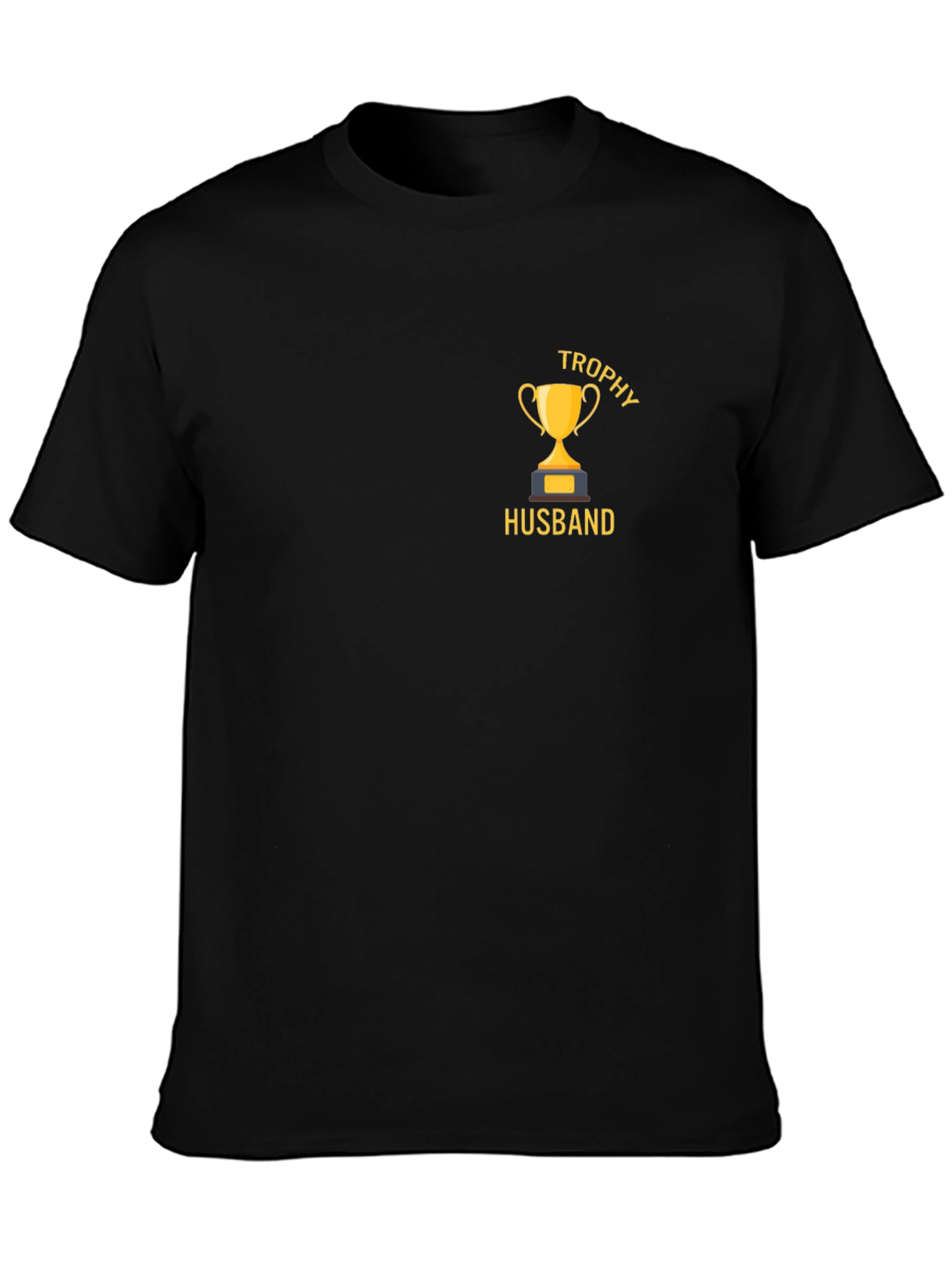 Black Trophy Husband Graphic Tee view 3