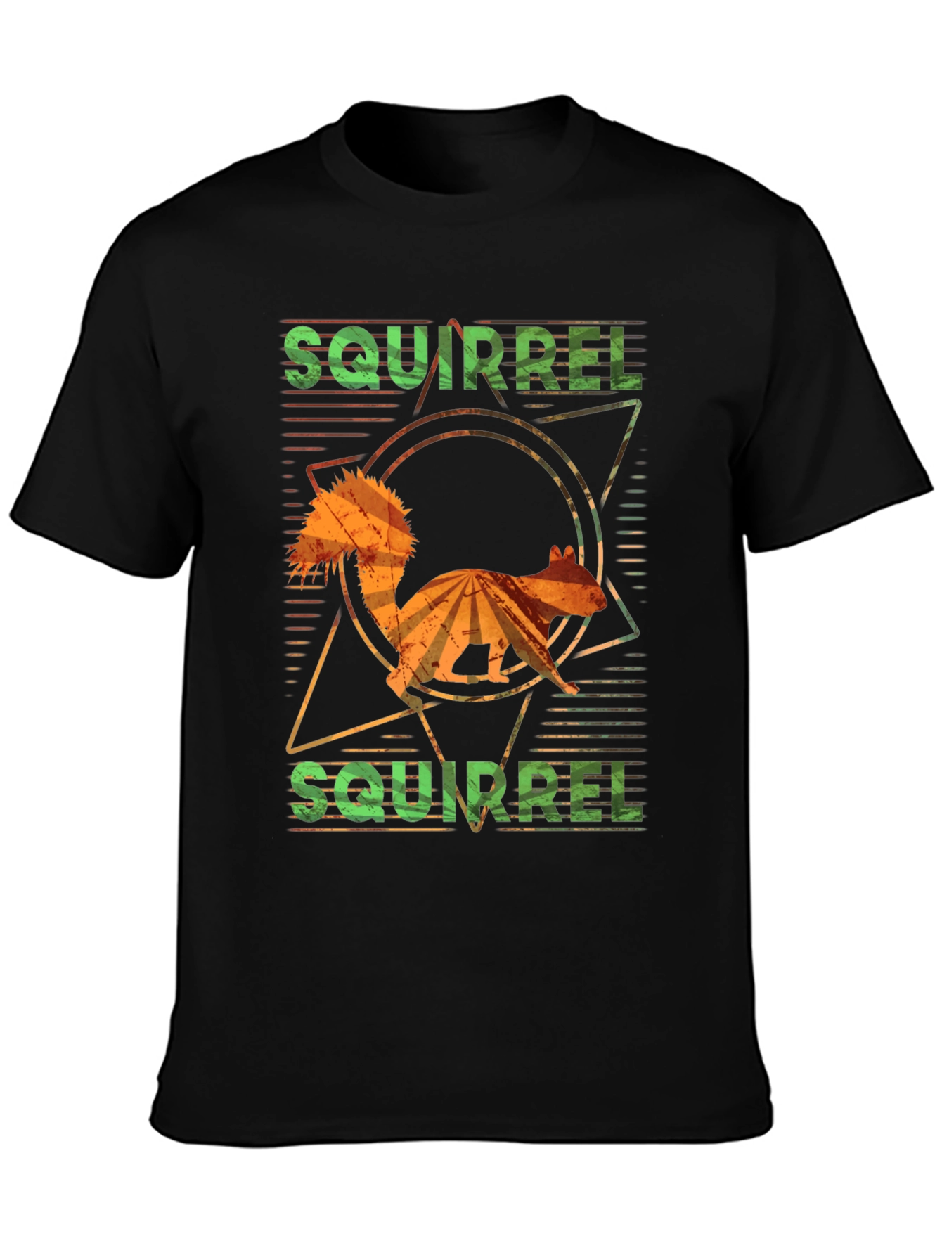 Black Squirrel Graphic Tee - Unique Design view 3