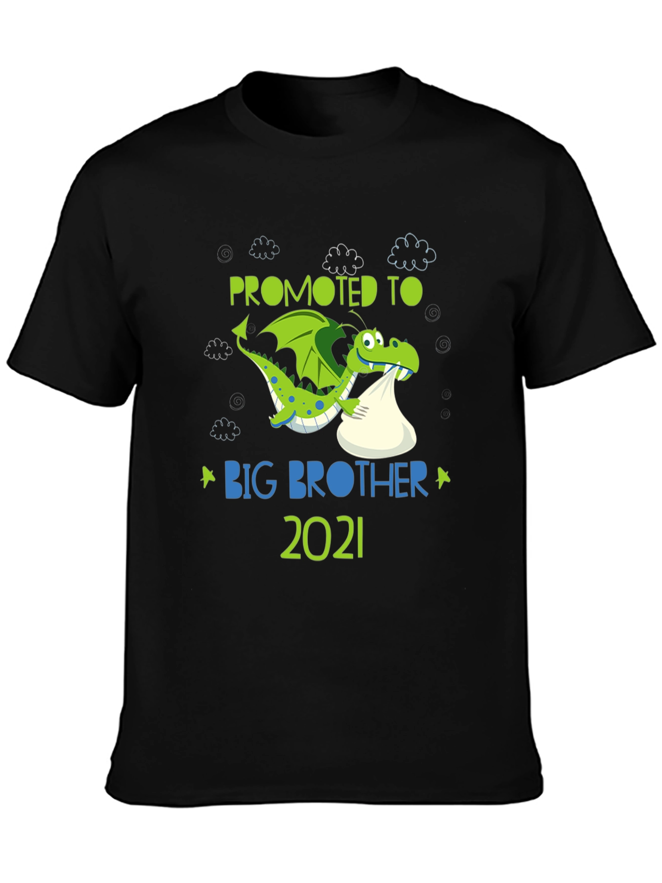 Black Promoted to Big Brother 2021 T-Shirt view 3