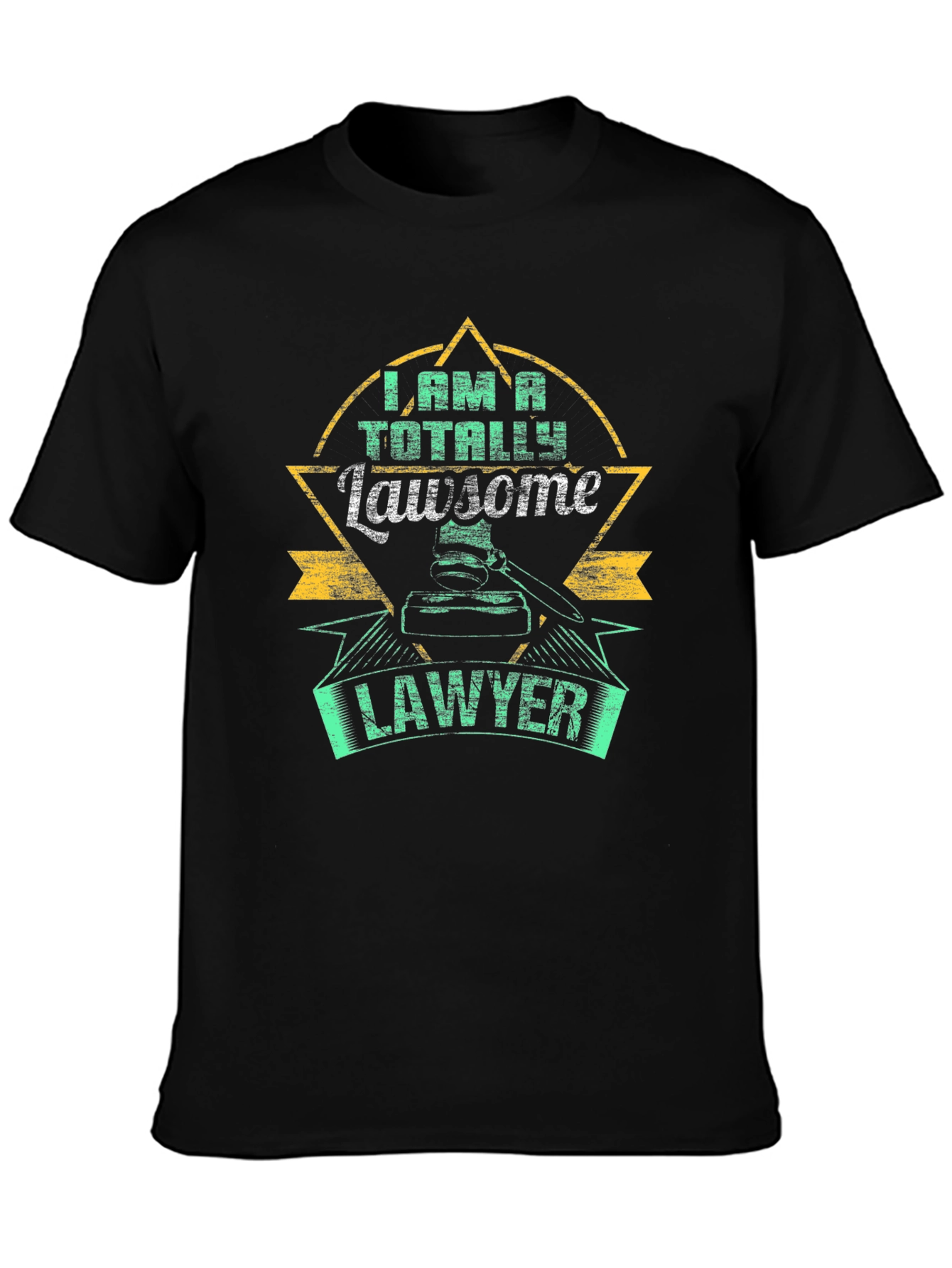 Totally Lawsome Lawyer T-Shirt - Novelty Tee - 3