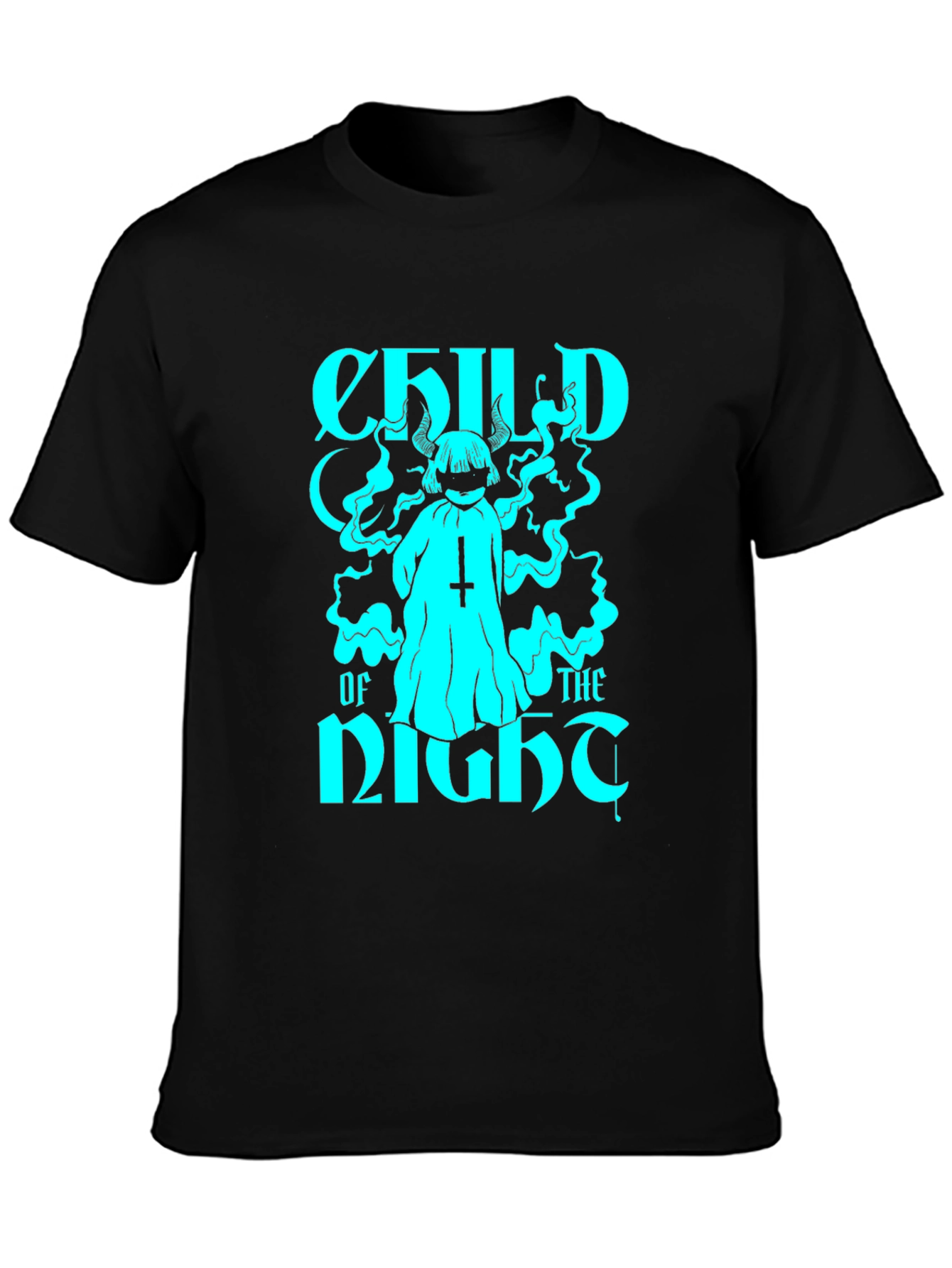 Black Child of the Night Graphic Tee view 3