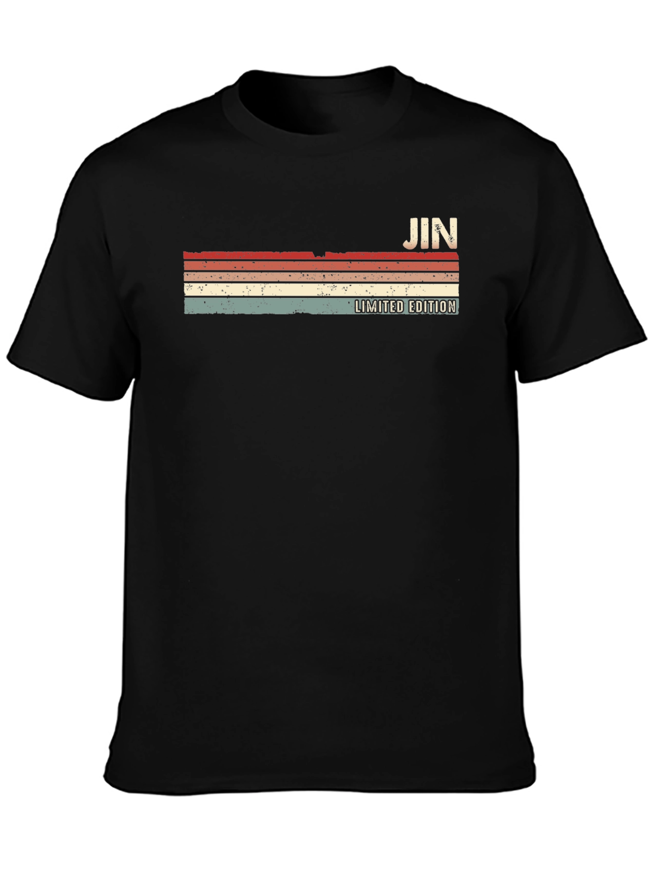 Black Jin Limited Edition Retro T-Shirt view 3
