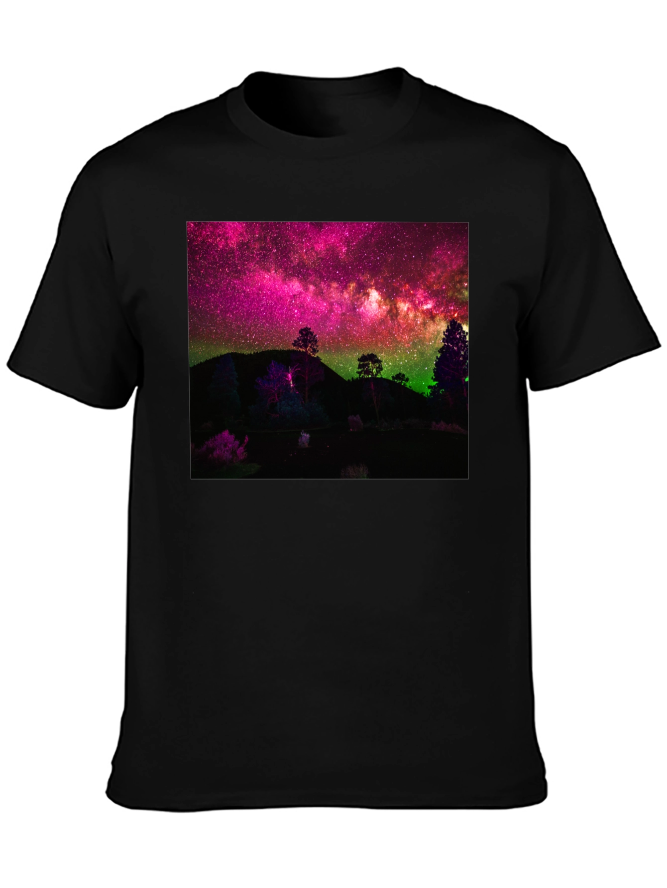 Night Sky Landscape Graphic Tee - 3