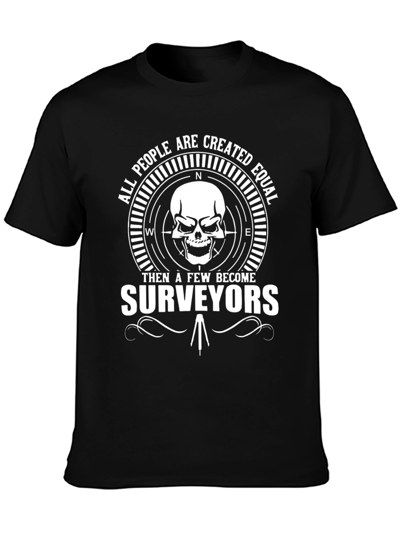 Surveyor Skull T-Shirt - 3