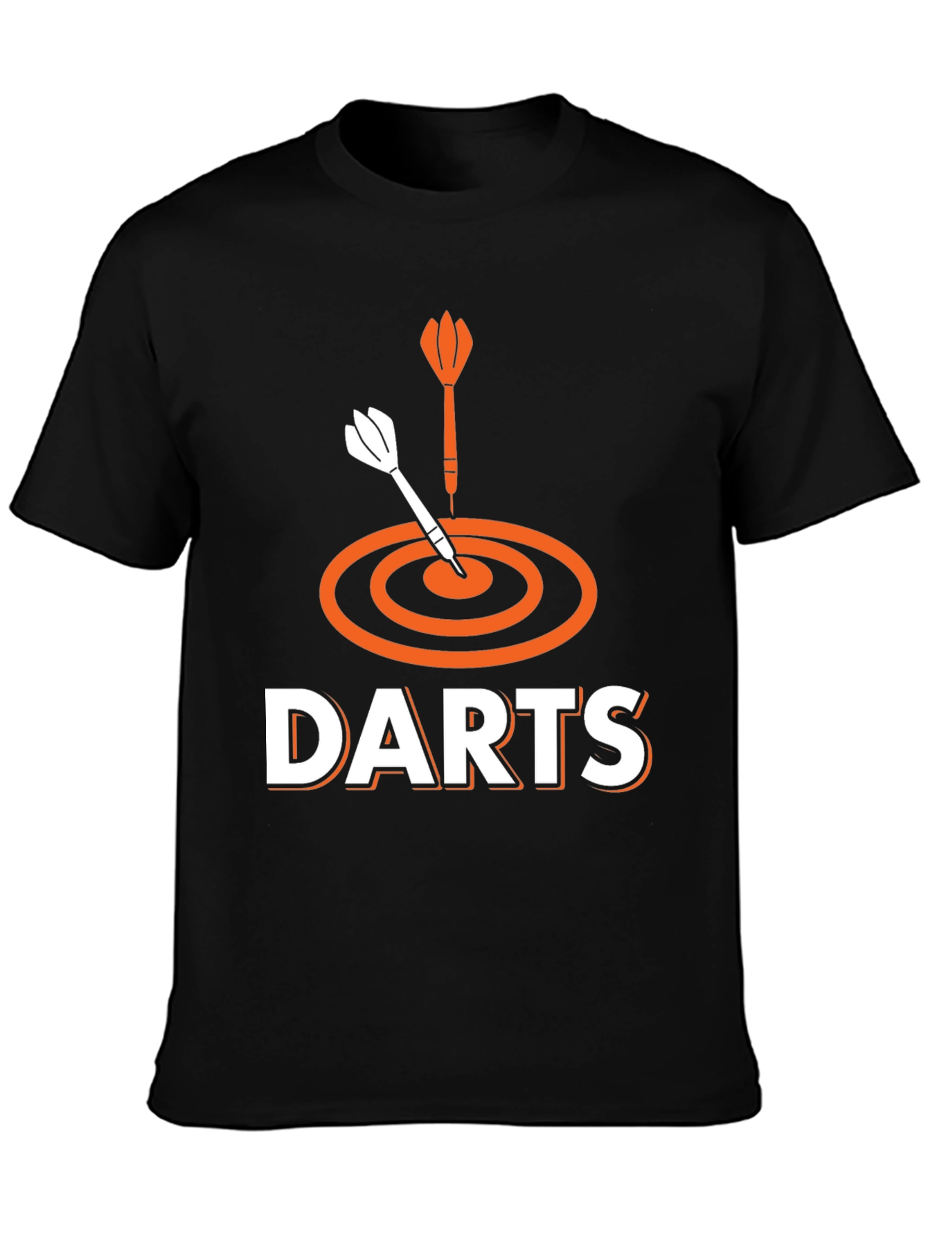 Black Darts Graphic Tee - Black view 3