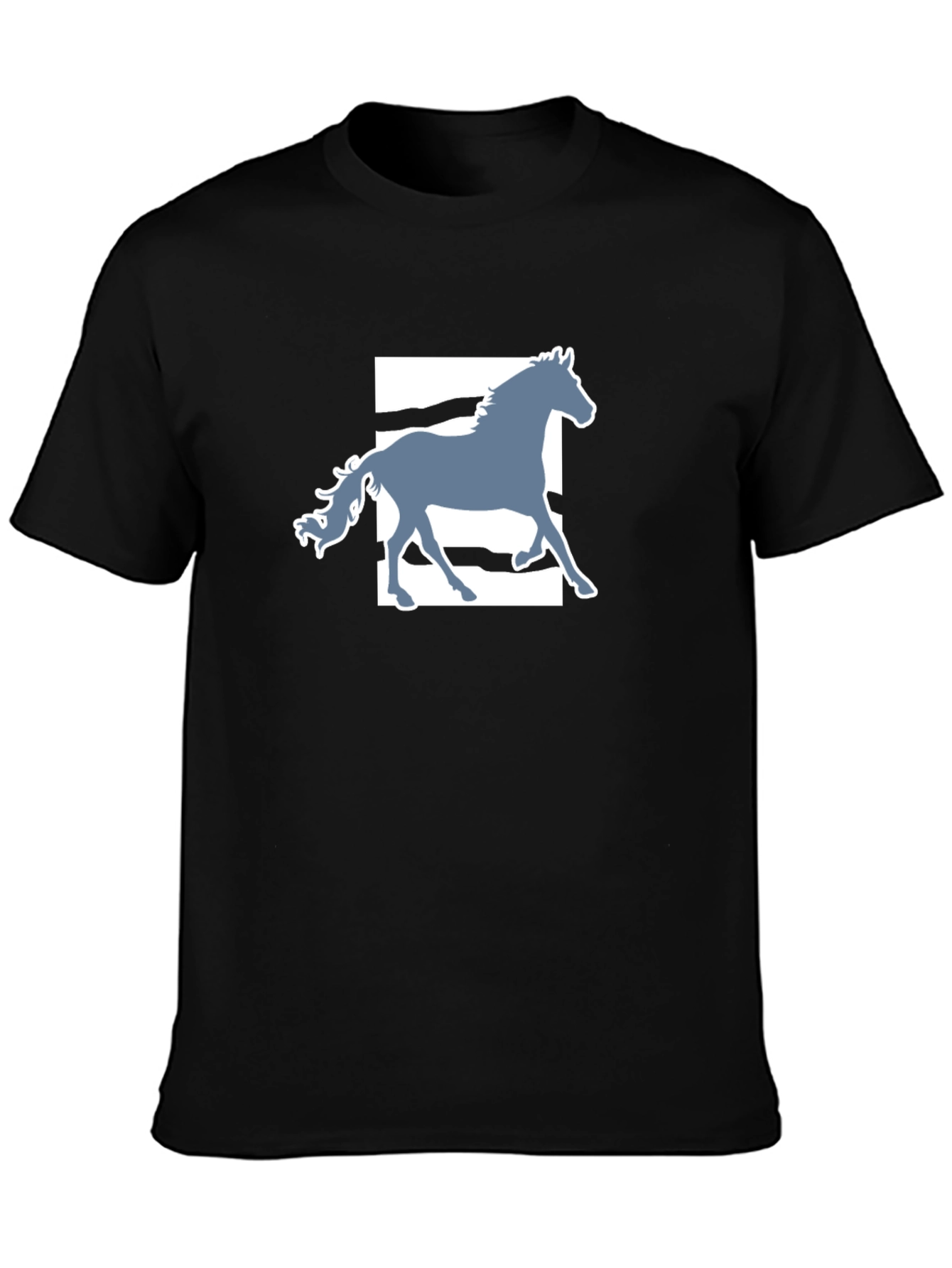 Horse Graphic T-Shirt - Stylish Black Tee for Equestrian Lovers - 3