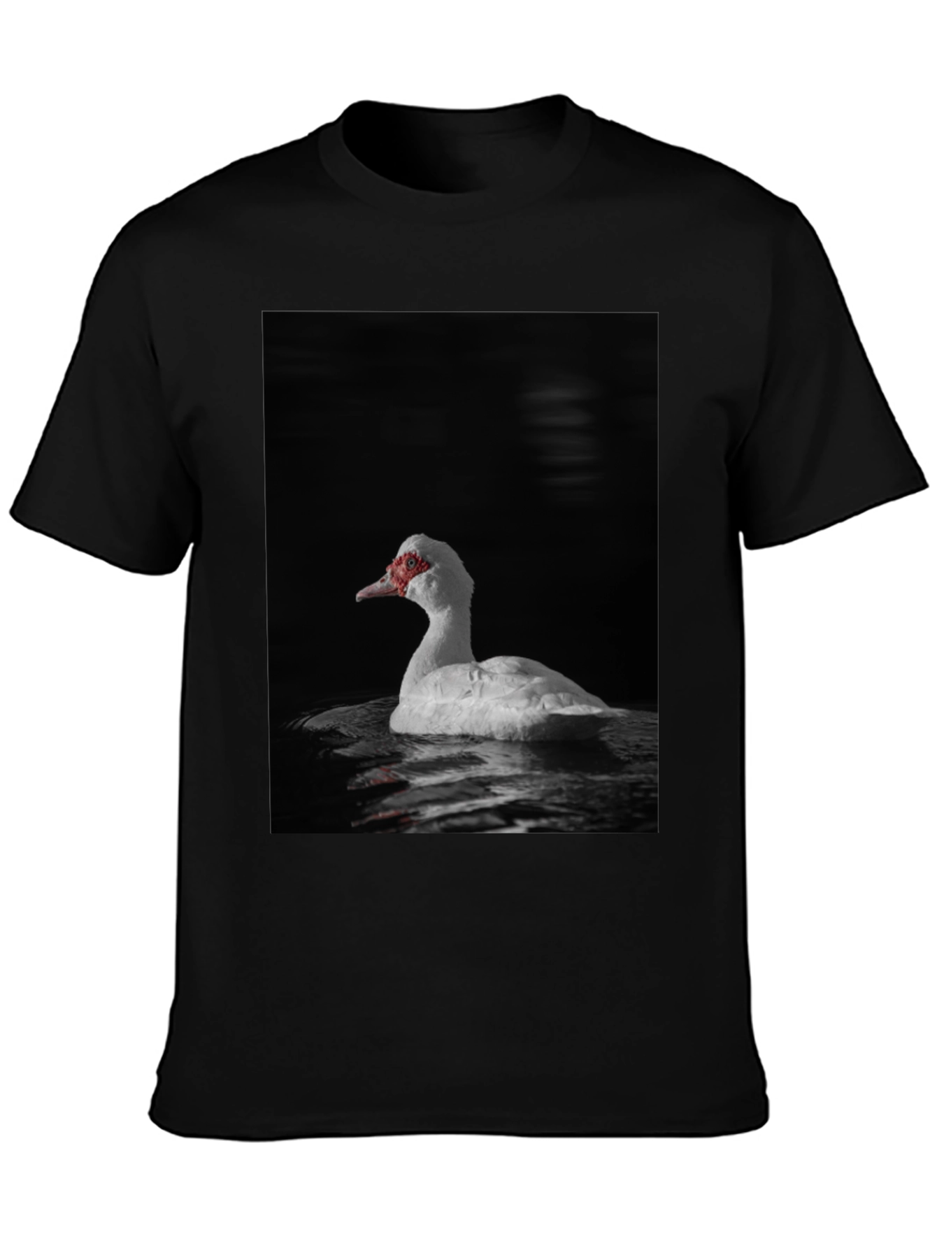 Black Duck Graphic Black T-Shirt view 3