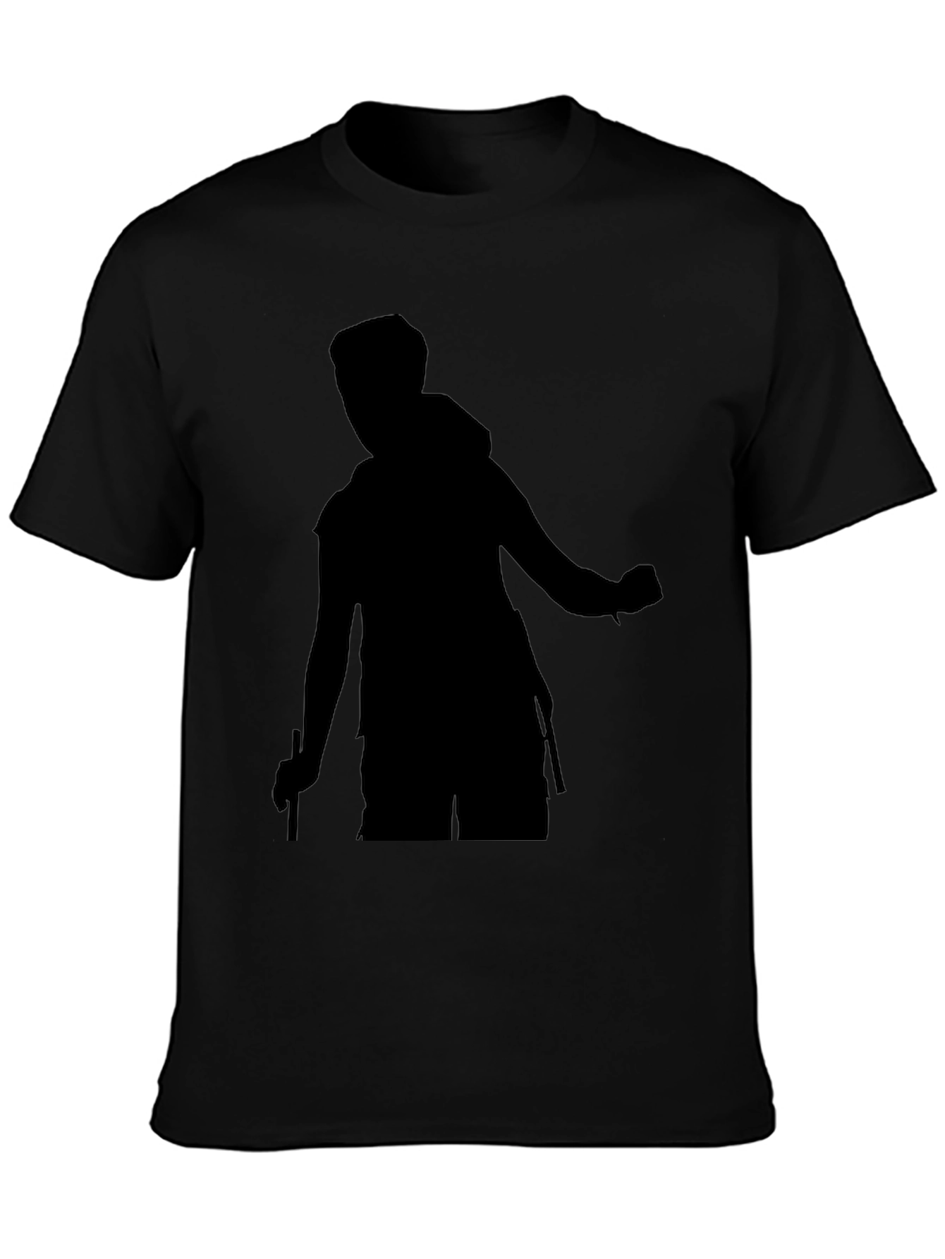 Black Black Silhouette Hiker T-Shirt view 3