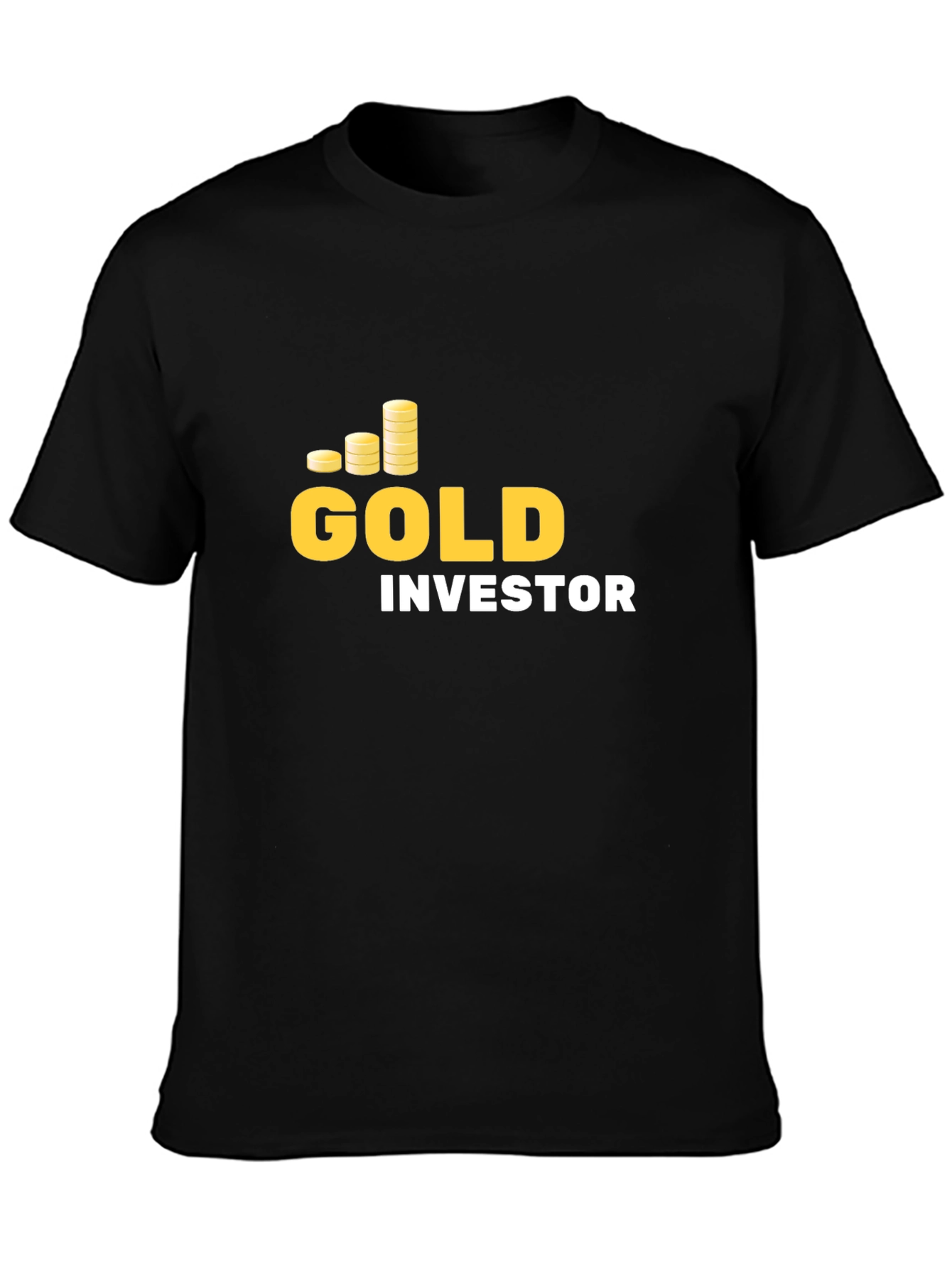 Gold Investor T-Shirt - Crypto Currency Design - 3