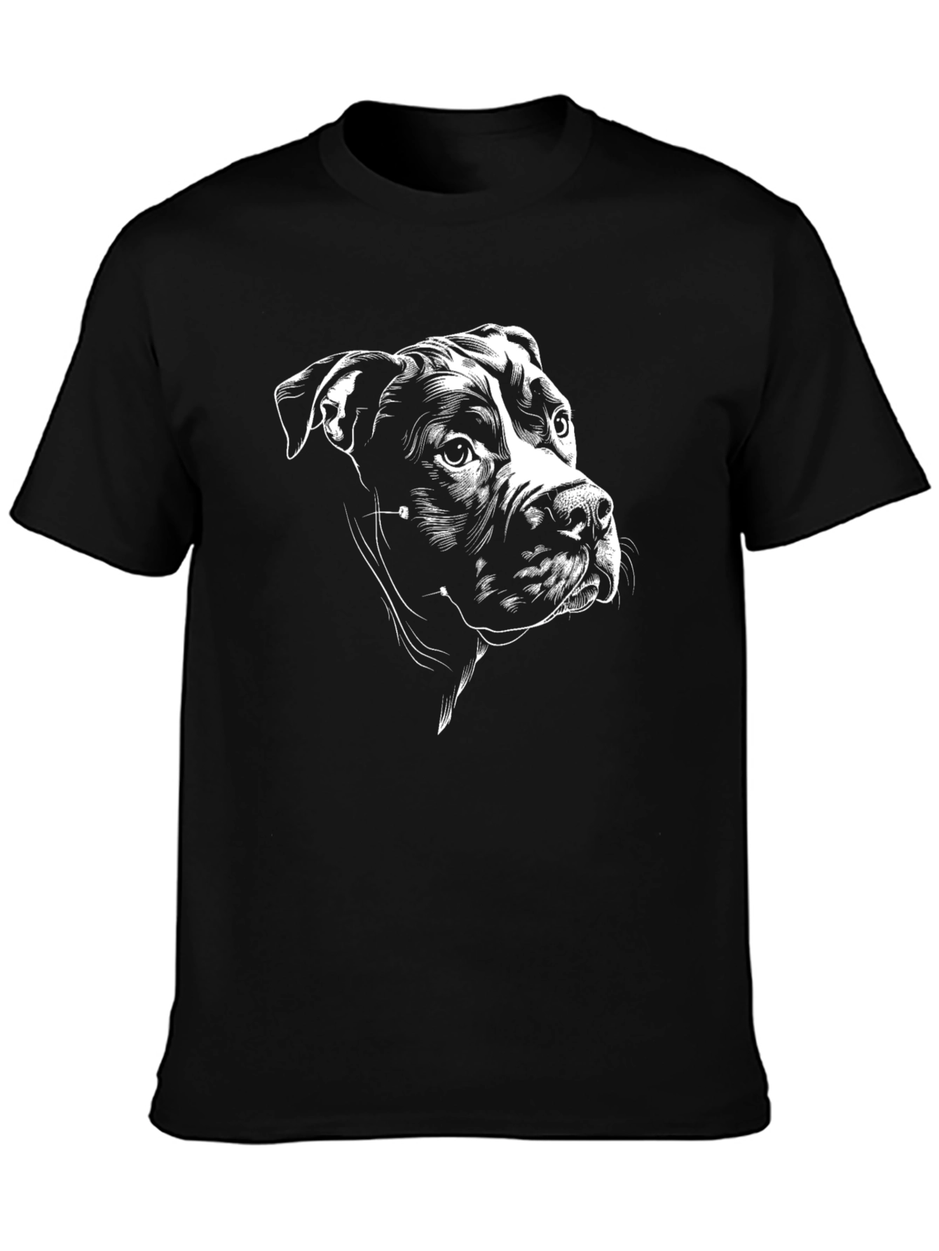 Black Black Dog Graphic Tee view 3