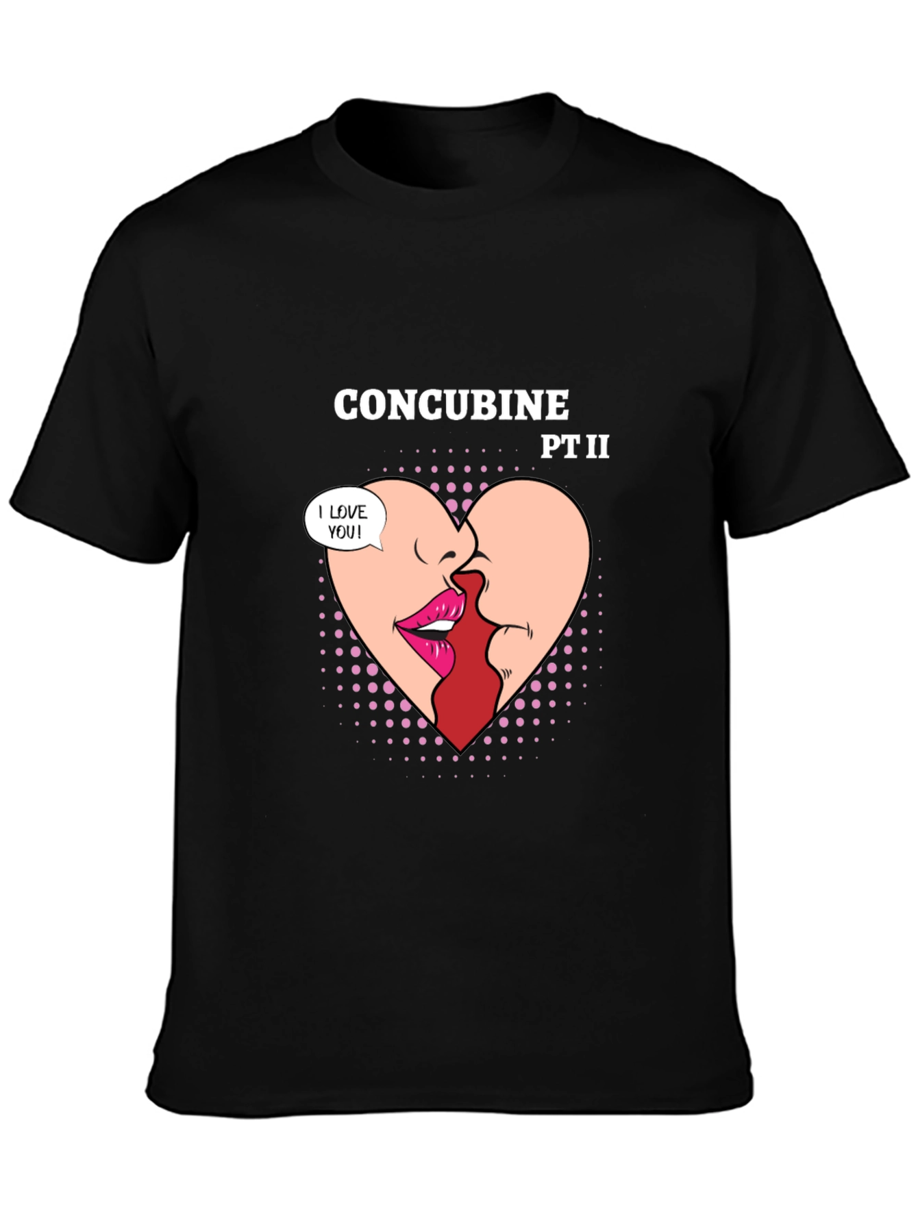 Black Concubine Part II Graphic T-Shirt - Black view 3
