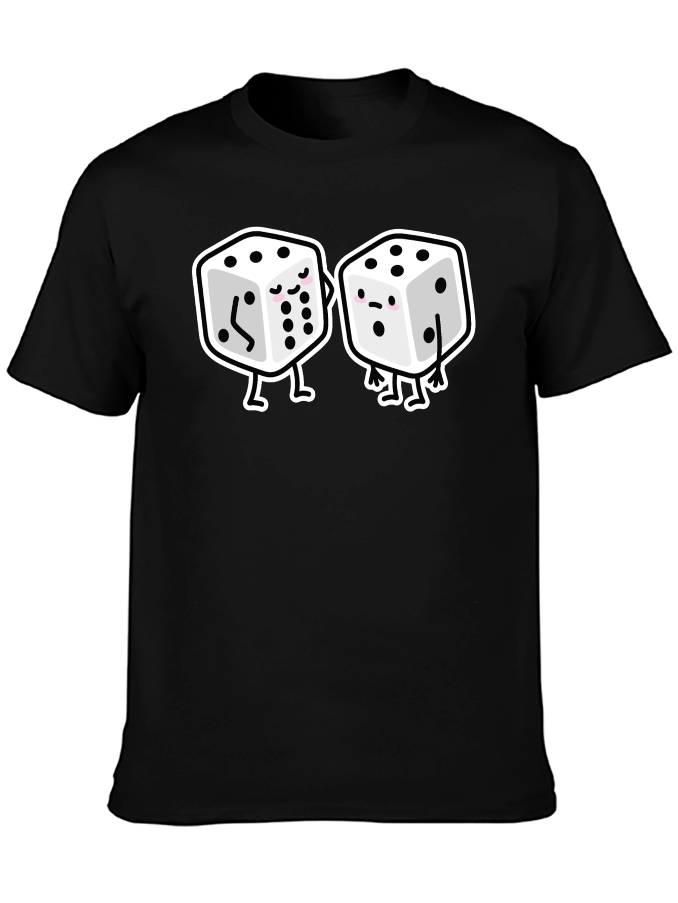 Black Dice Buddies Graphic Tee - Black view 3