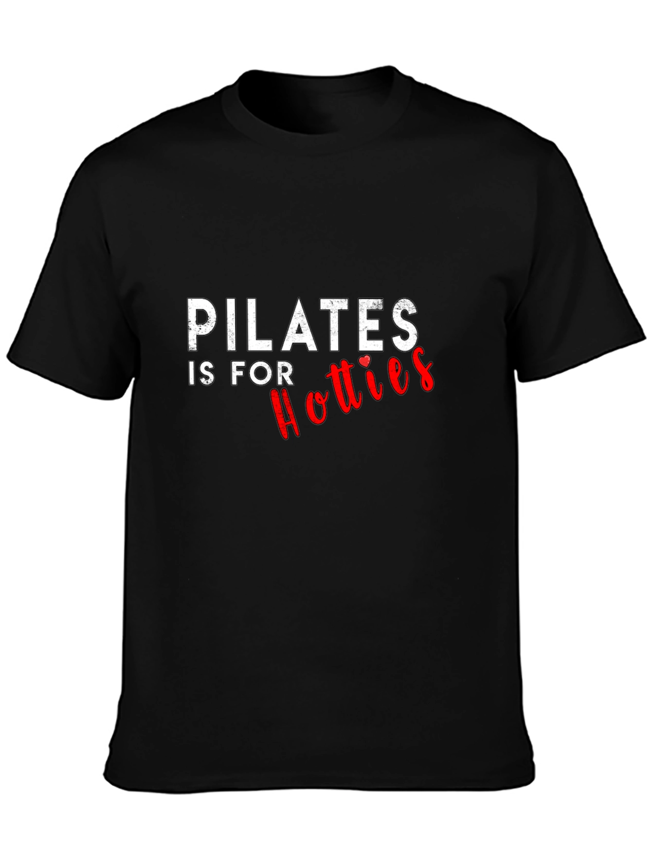 Black Pilates is for Hotties Graphic T-Shirt view 3