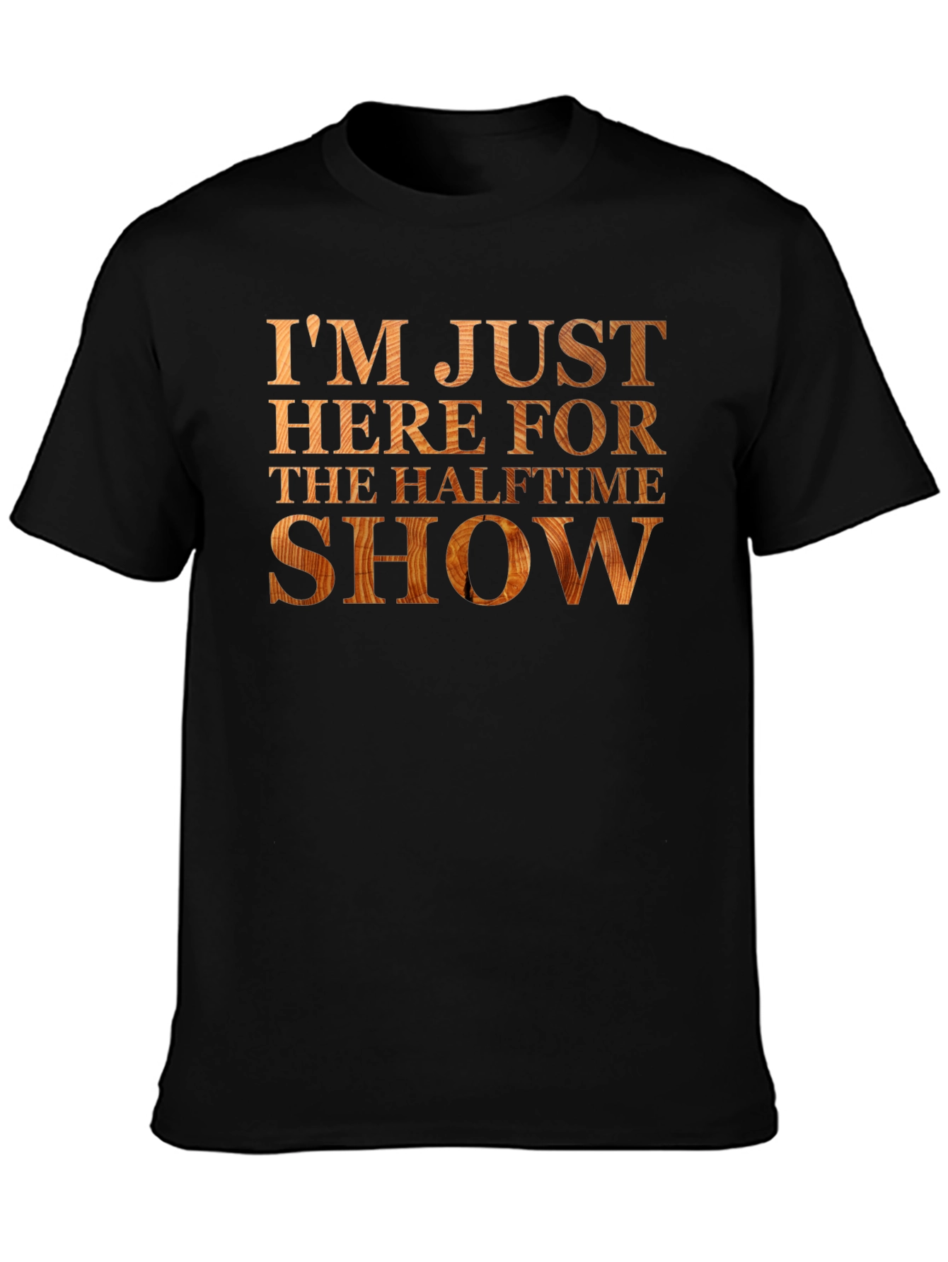 Black Halftime Show T-Shirt - Game Day Apparel view 3