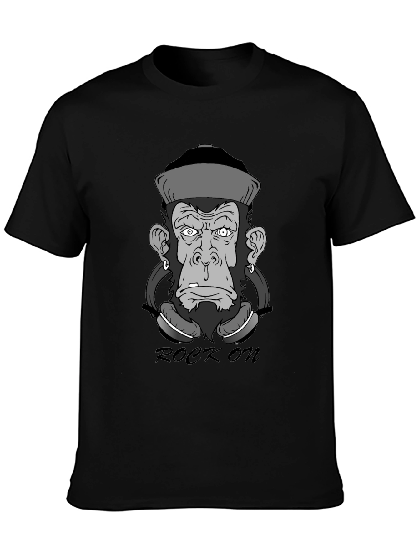 Rock On Monkey Graphic T-Shirt - 3