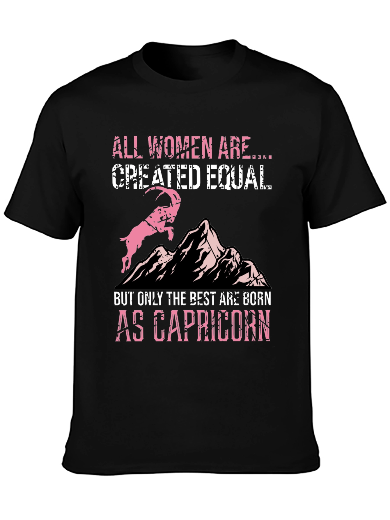 Capricorn Women's Graphic Tee - Zodiac Birthday Shirt - 3