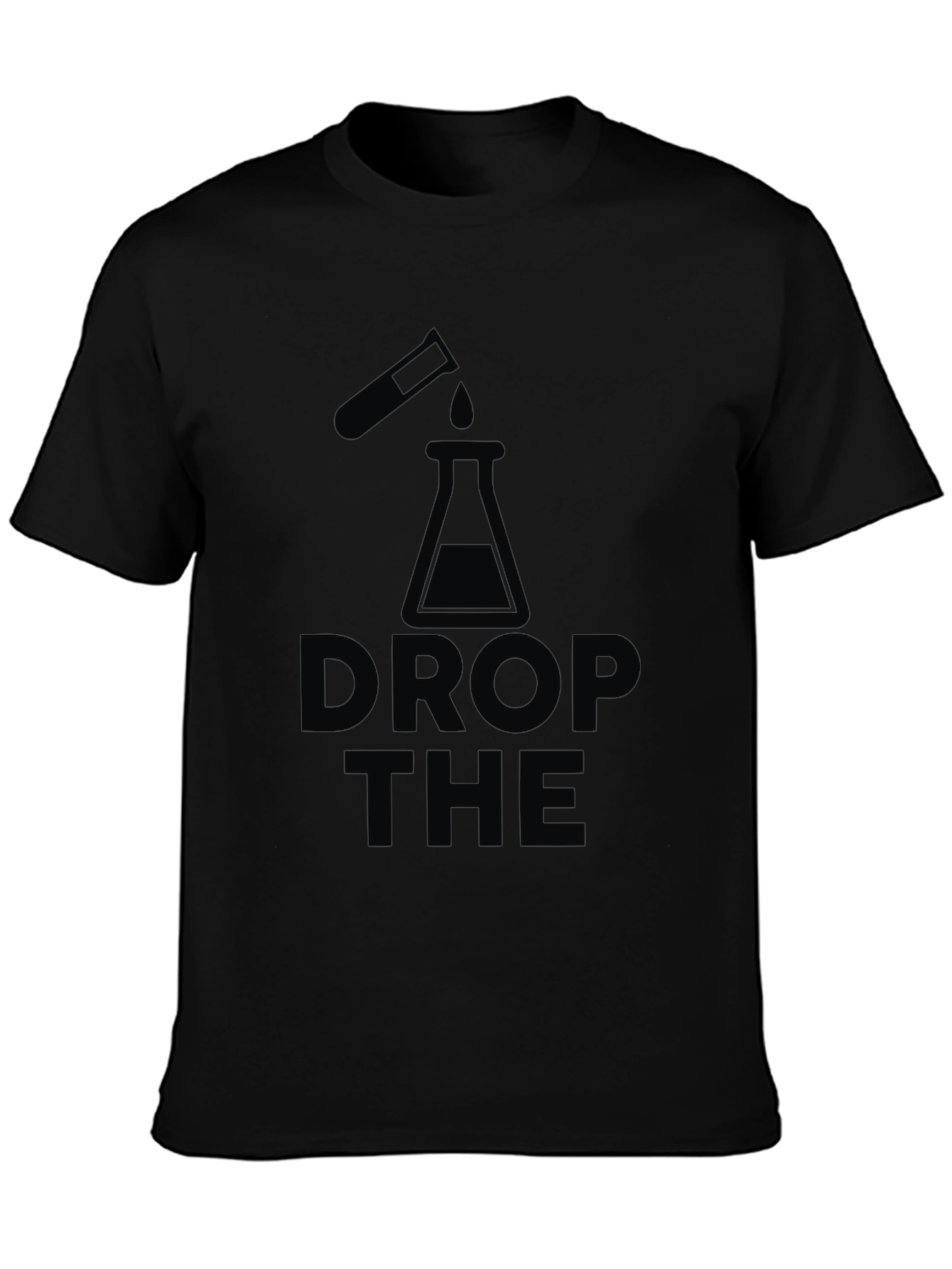 Black Drop the Base Science T-Shirt view 3