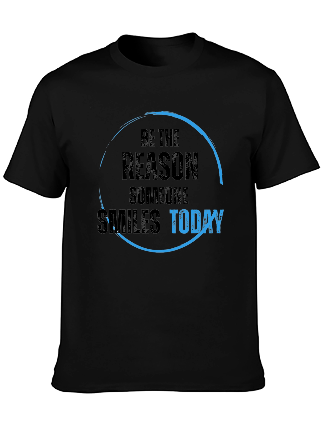 Black Be The Reason T-Shirt - Inspirational Graphic Tee view 3