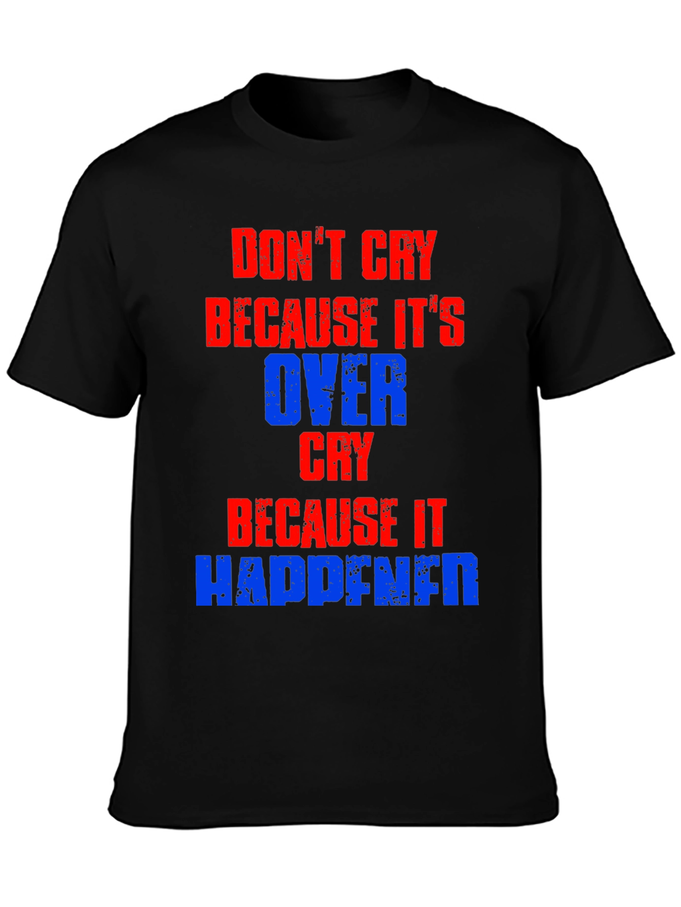 Black Don't Cry T-Shirt view 3