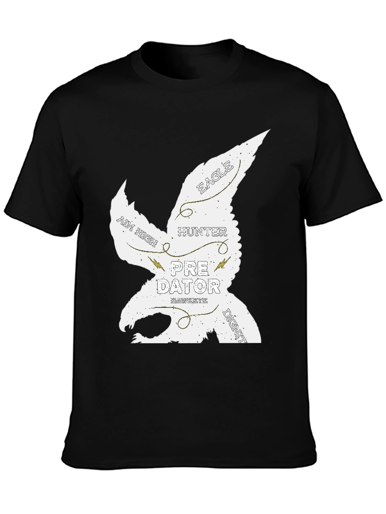 Black Eagle Predator Graphic T-Shirt - Men's view 3