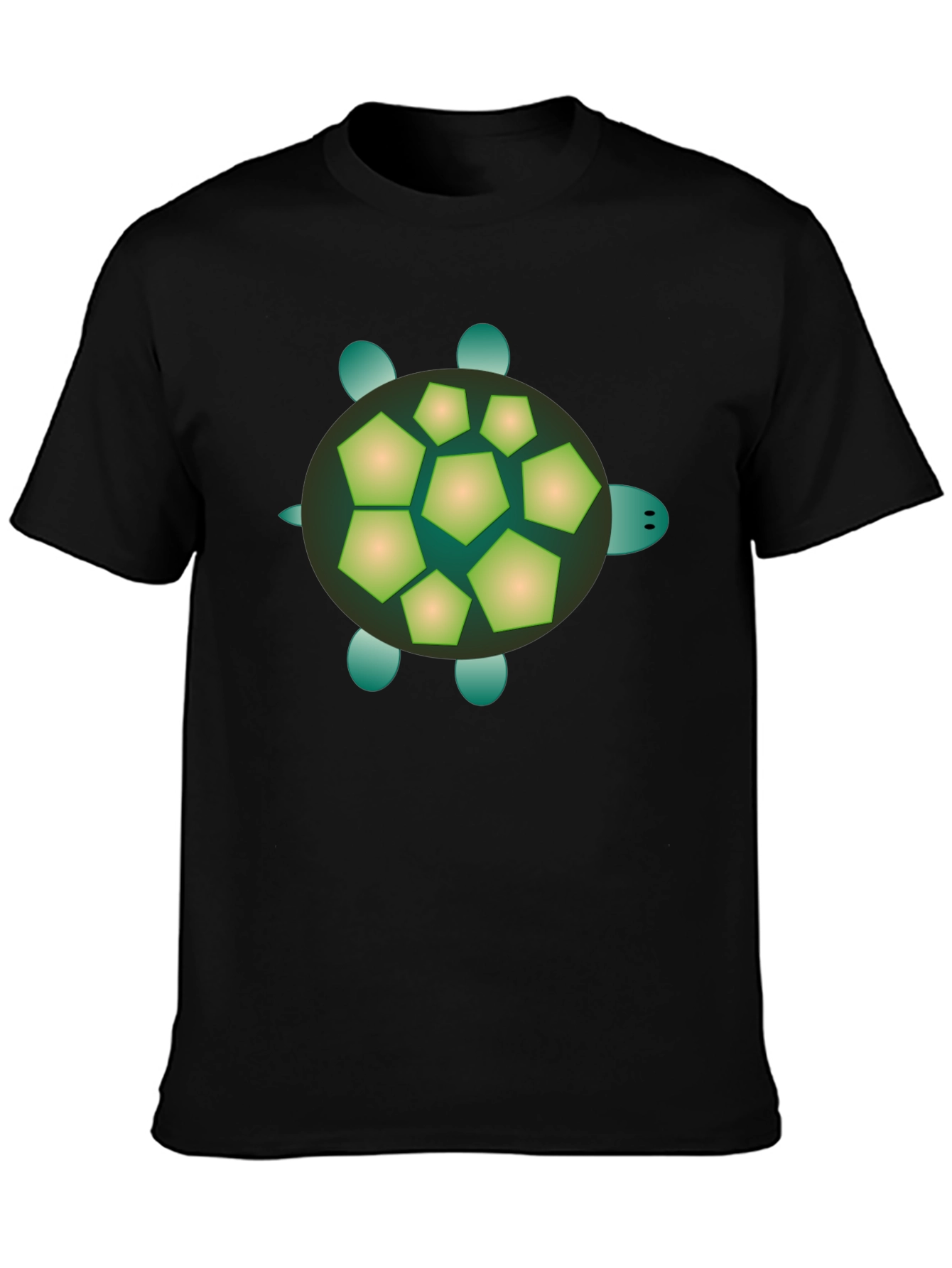 Black Turtle Graphic Tee - Cool Casual Style view 3