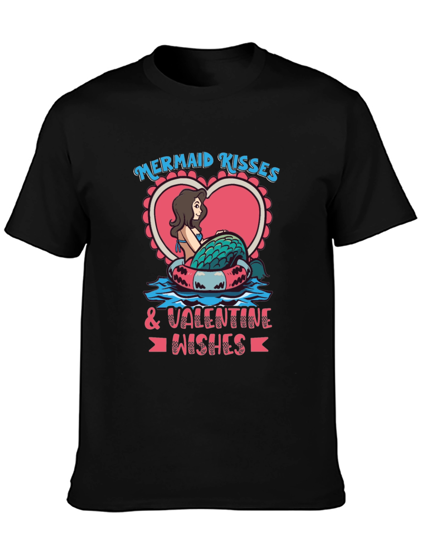 Mermaid Kisses Valentine T-Shirt - 3