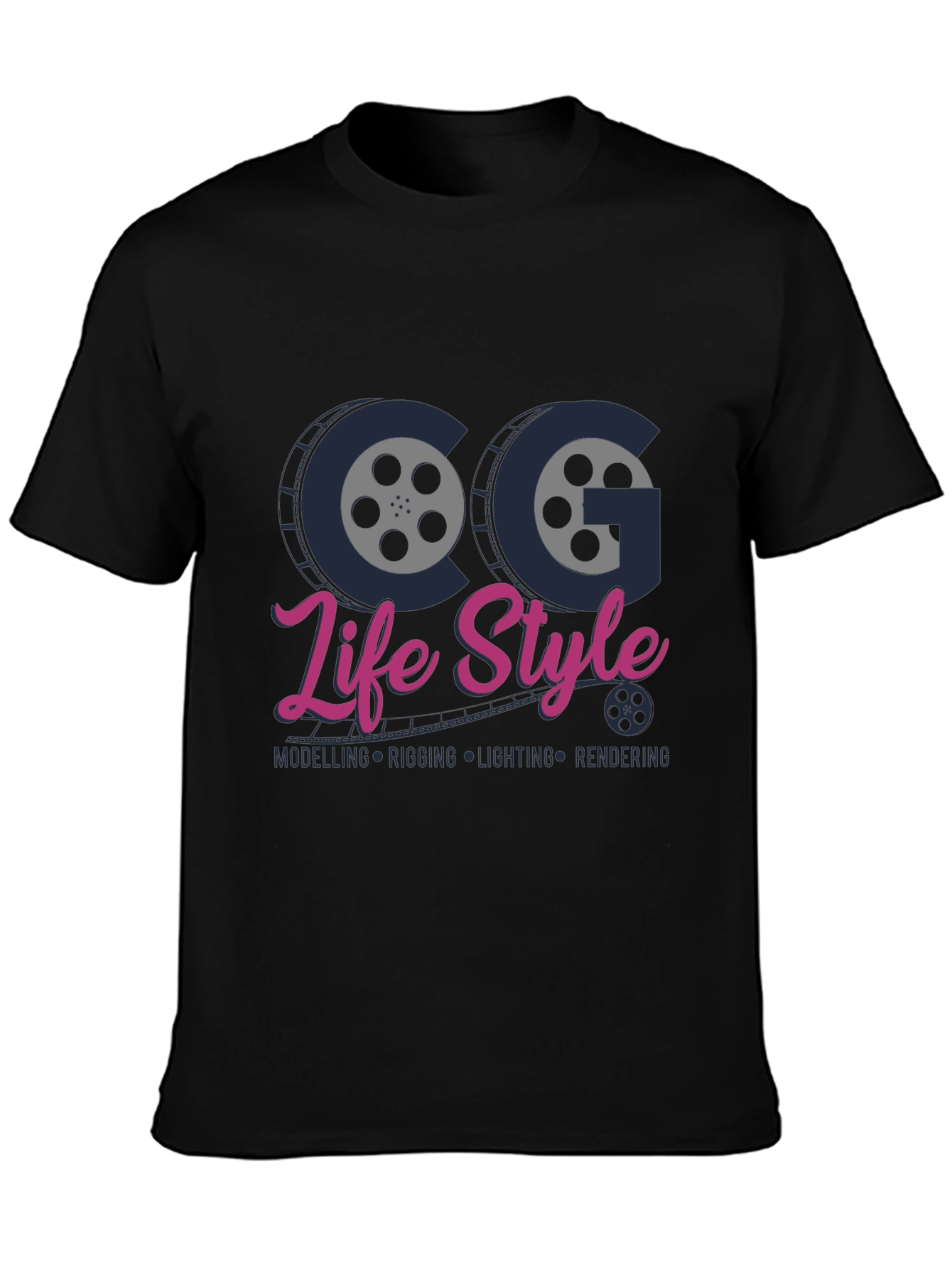 Black OG Lifestyle Graphic T-Shirt view 3