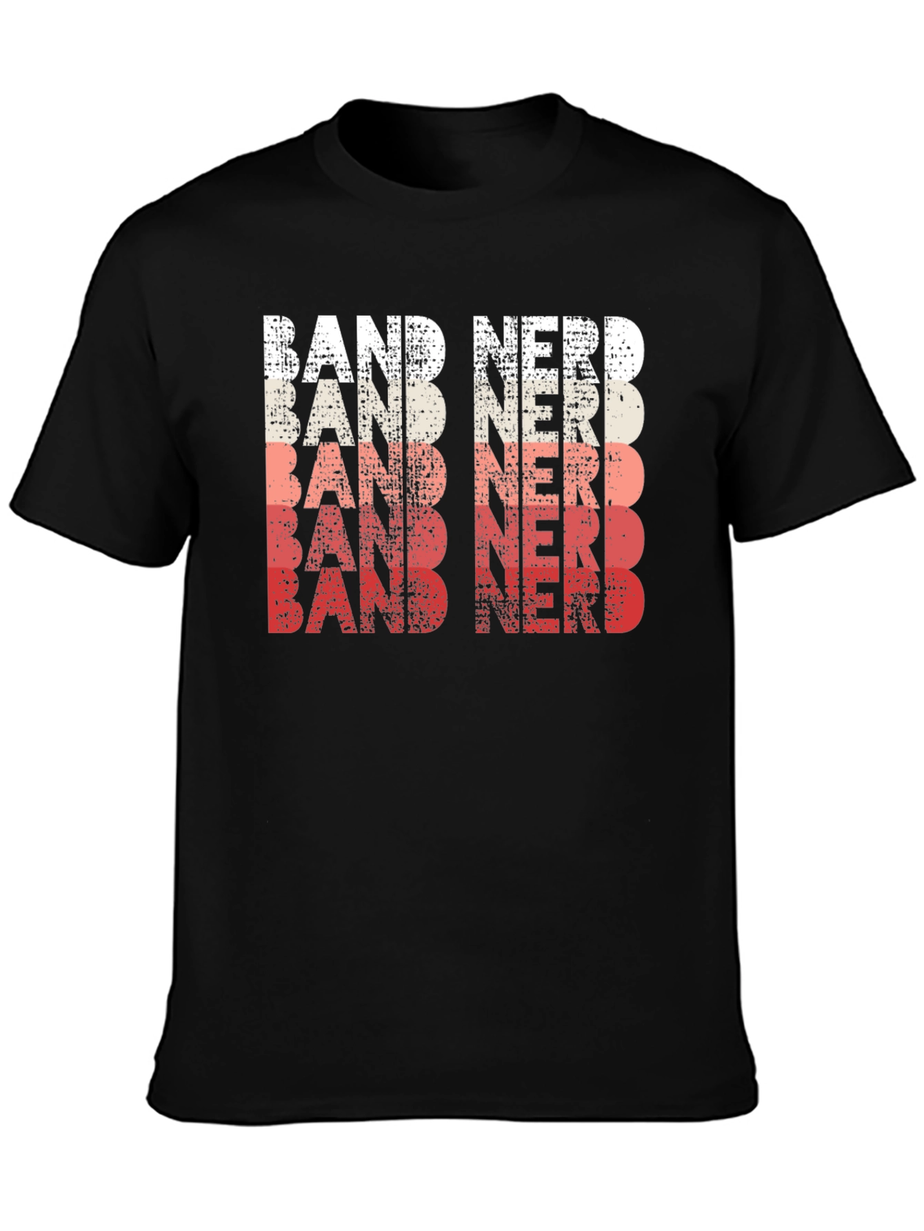 Black Band Nerd T-Shirt view 3
