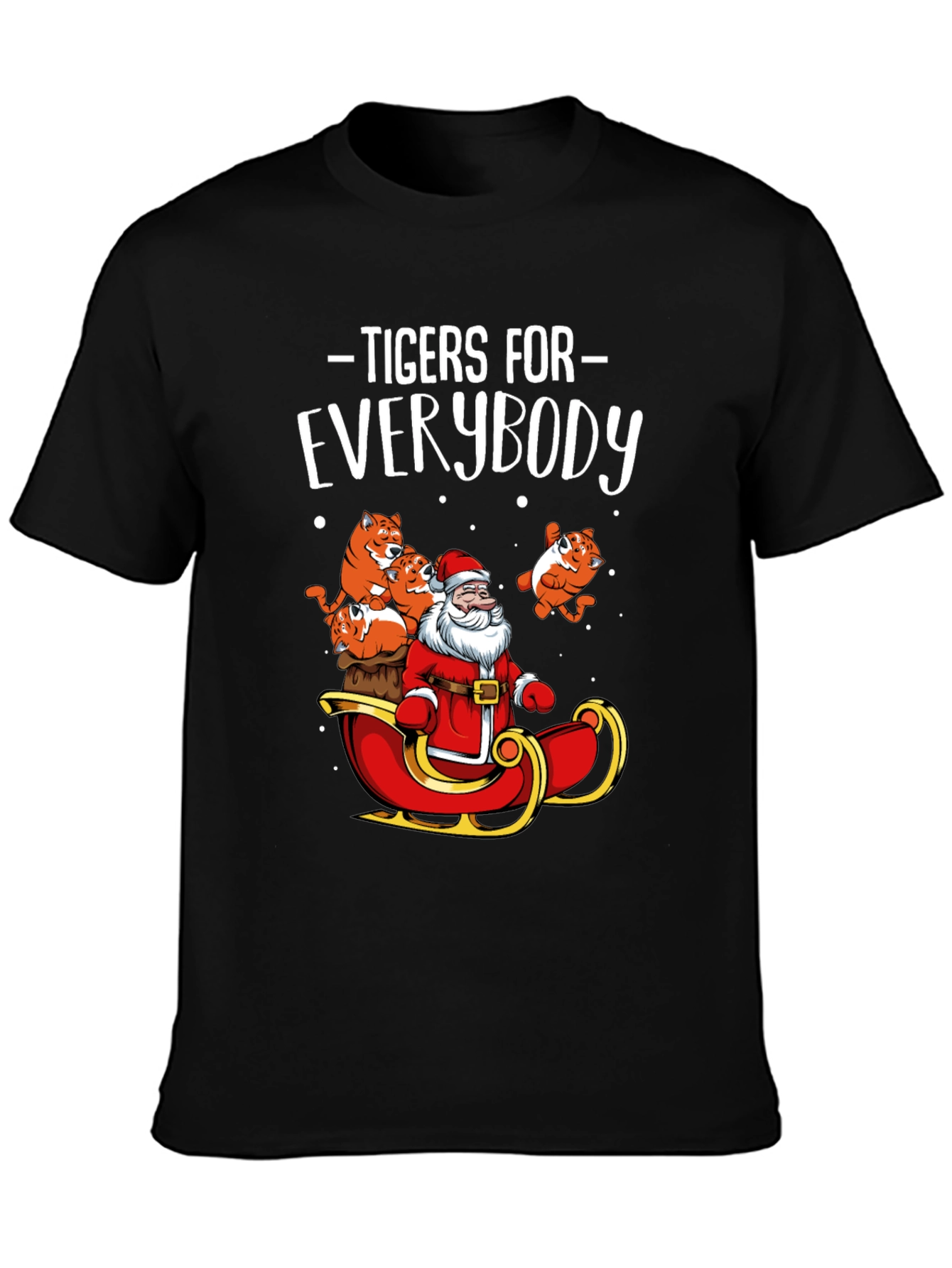 Black Tigers For Everybody Graphic Tee view 3