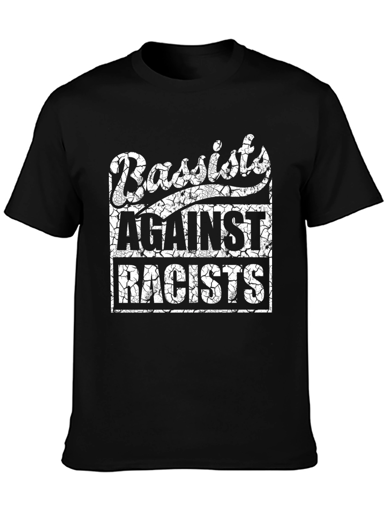 Black Bassists Against Racists Graphic Tee - Unisex view 3