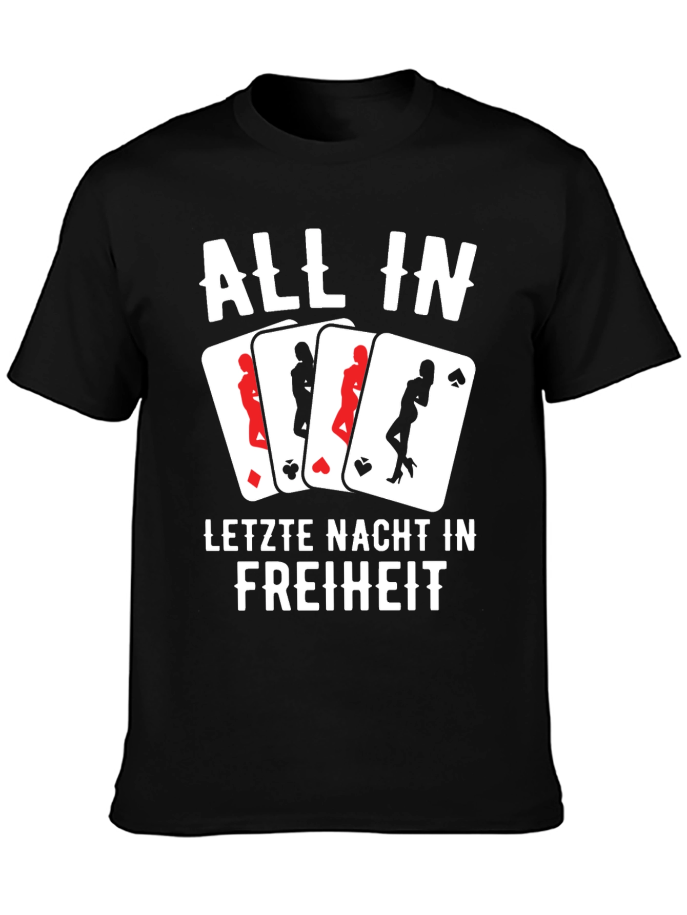 Black All In Last Night in Freedom T-Shirt view 3