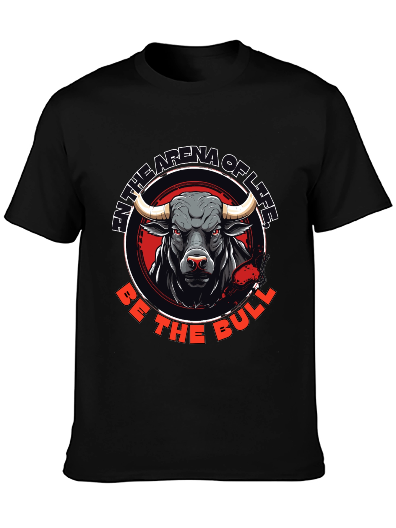 Black Be the Bull T-Shirt view 3