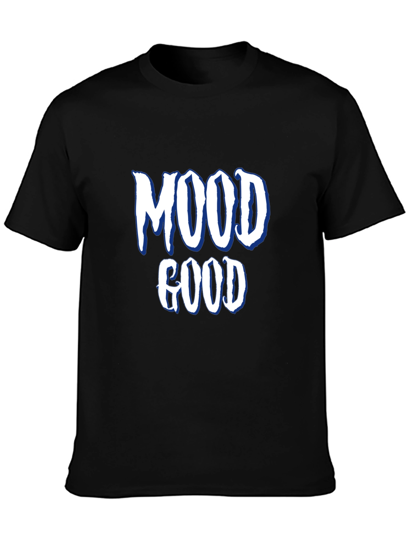 Black Mood Good Graphic Tee - Casual Comfort view 3