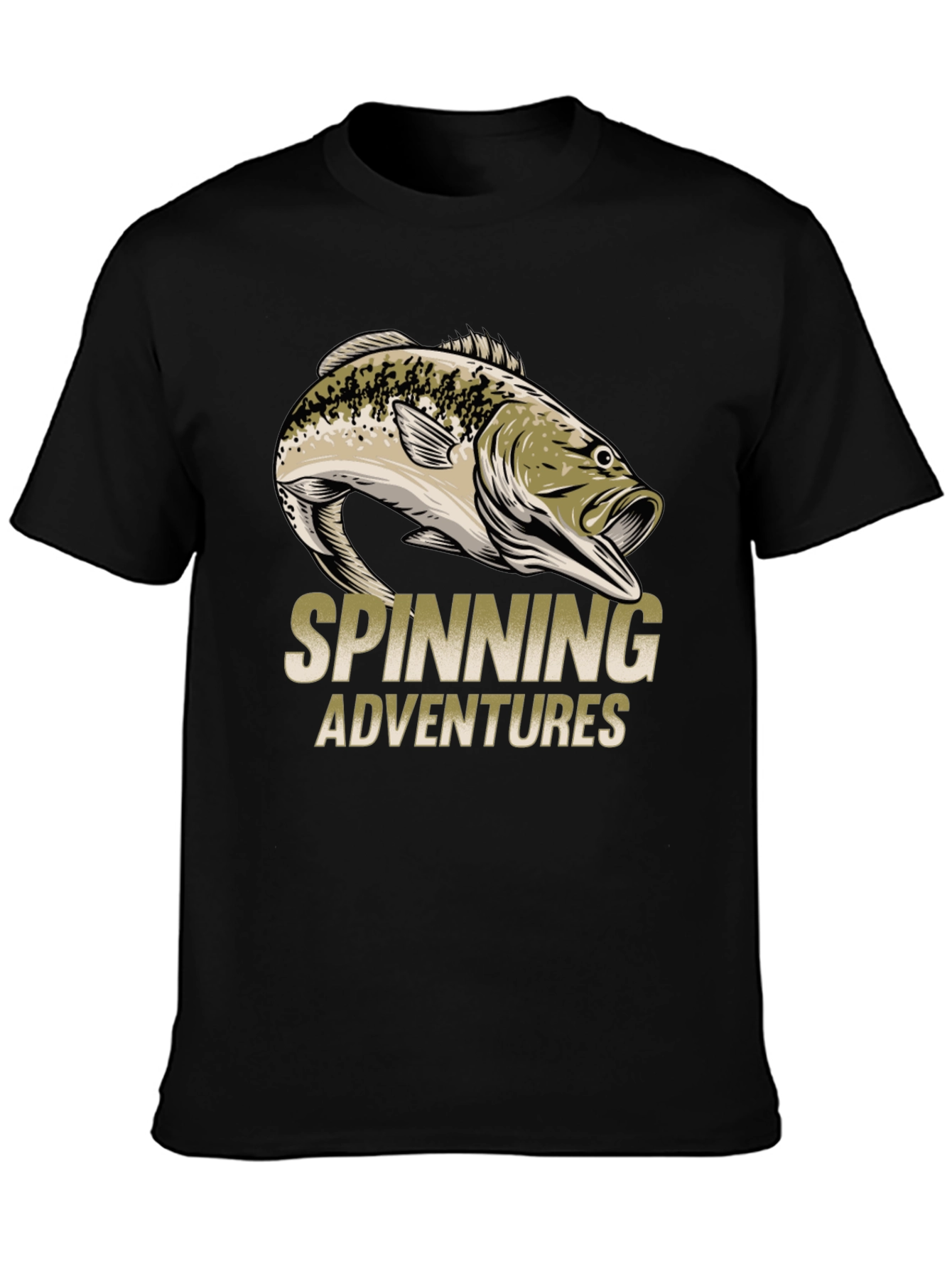Spinning Adventures Bass Graphic Tee - 3
