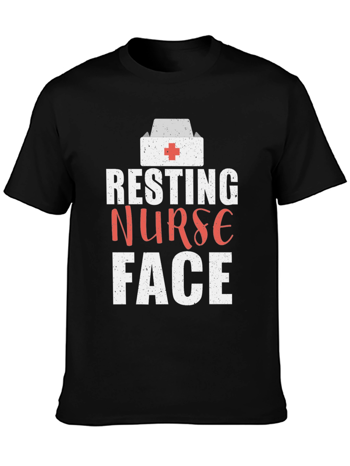 Resting Nurse Face T-Shirt - Funny RN Tee - 3