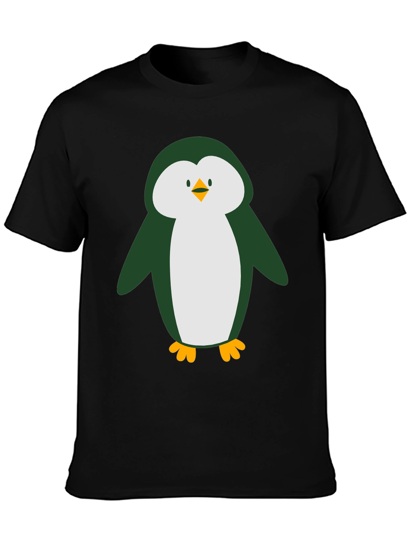 Black Penguin Graphic Tee - Comfy Casual Style view 3