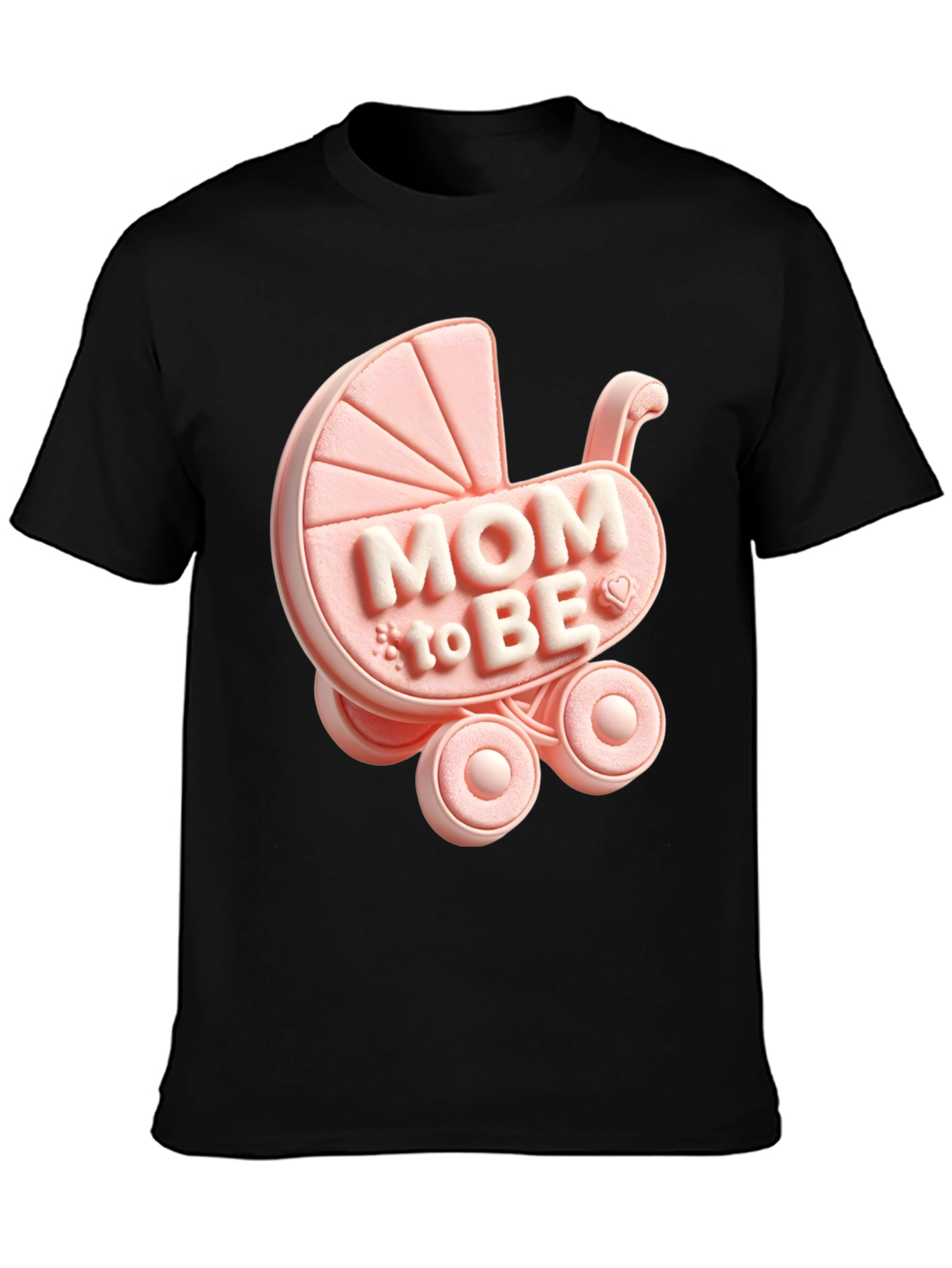 Mom To Be Baby Carriage T-Shirt - 3