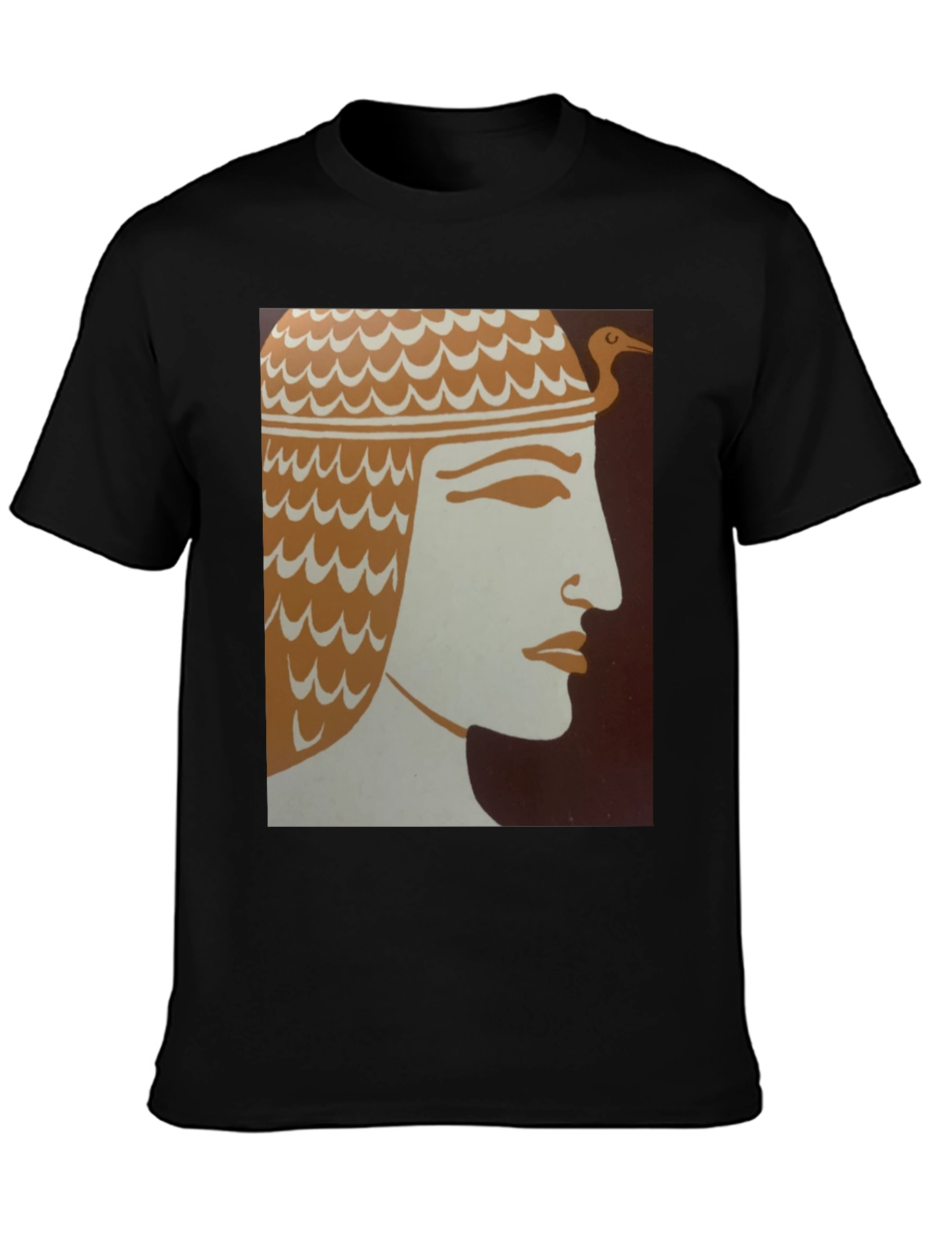 Black Egyptian Pharaoh Graphic T-Shirt view 3