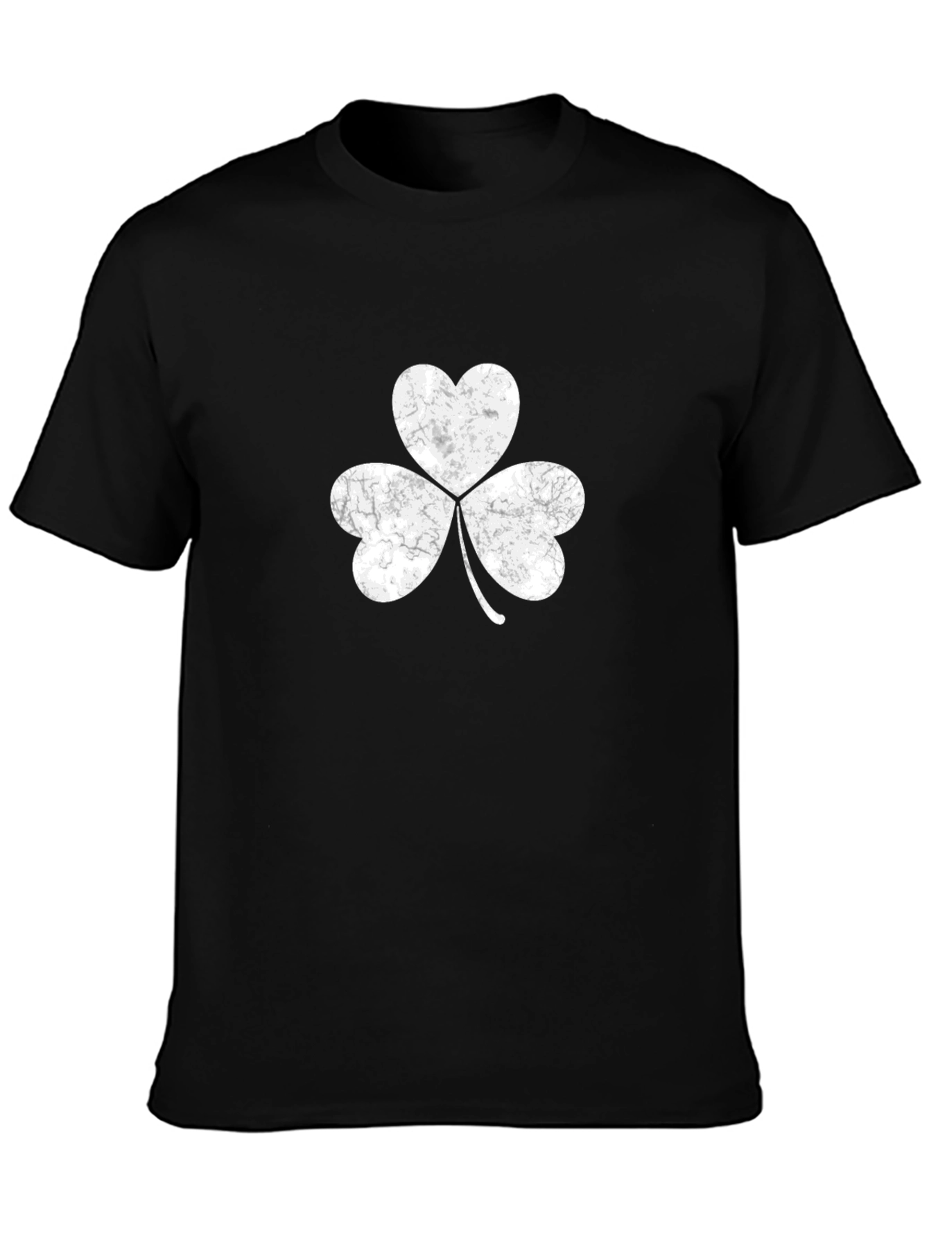 Shamrock T-Shirt - Irish Pride Black Tee - 3