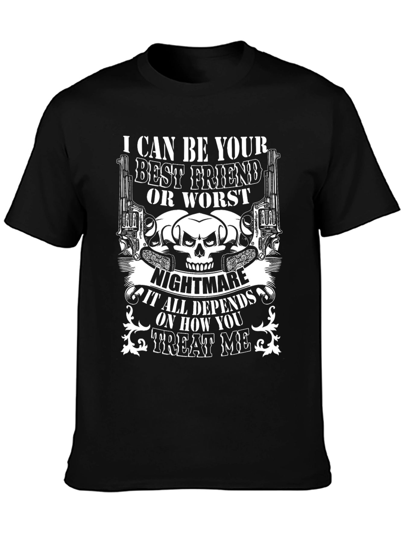 Best Friend or Worst Nightmare Graphic Tee - 3