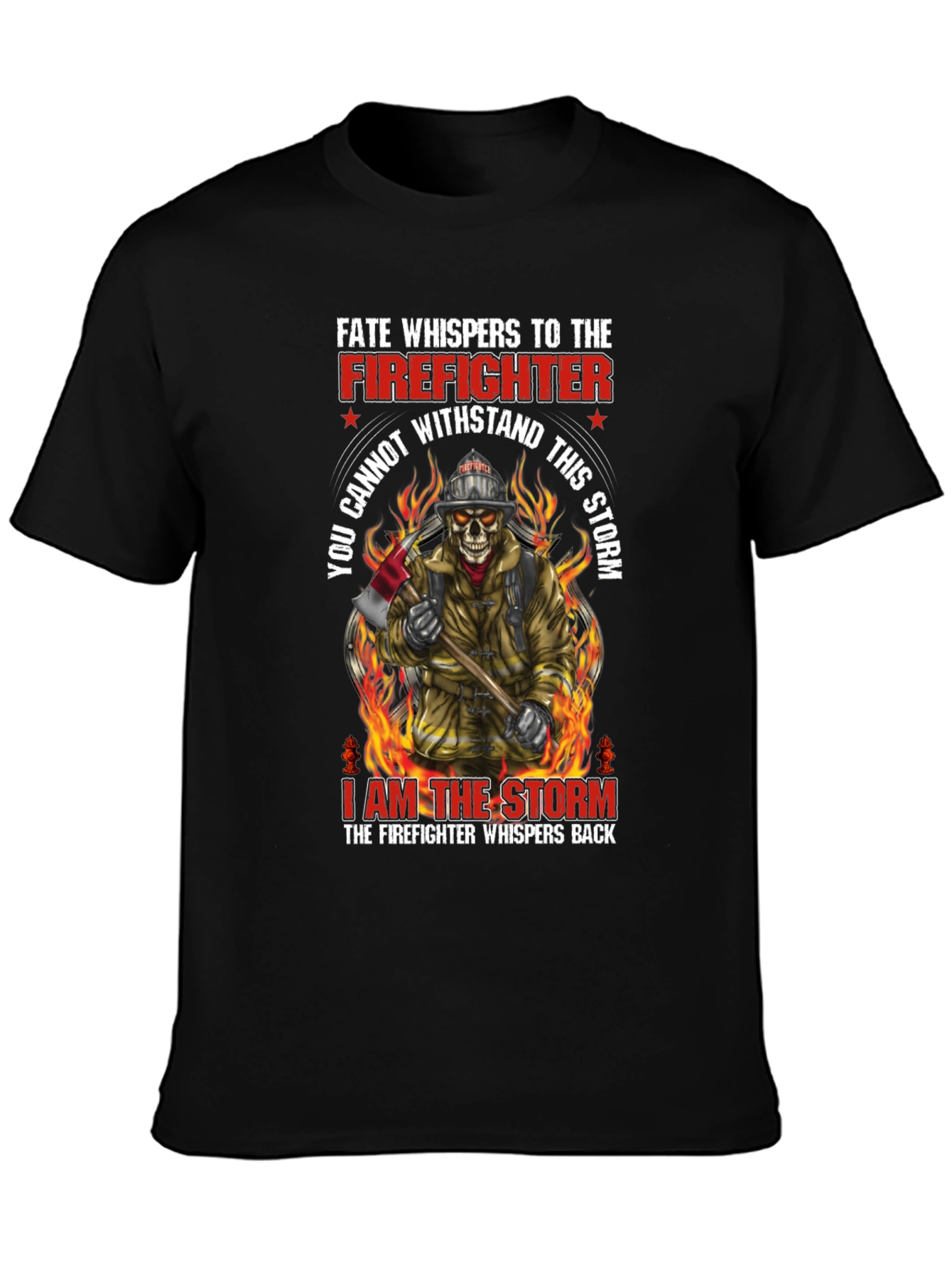 Firefighter Storm Graphic T-Shirt - 3