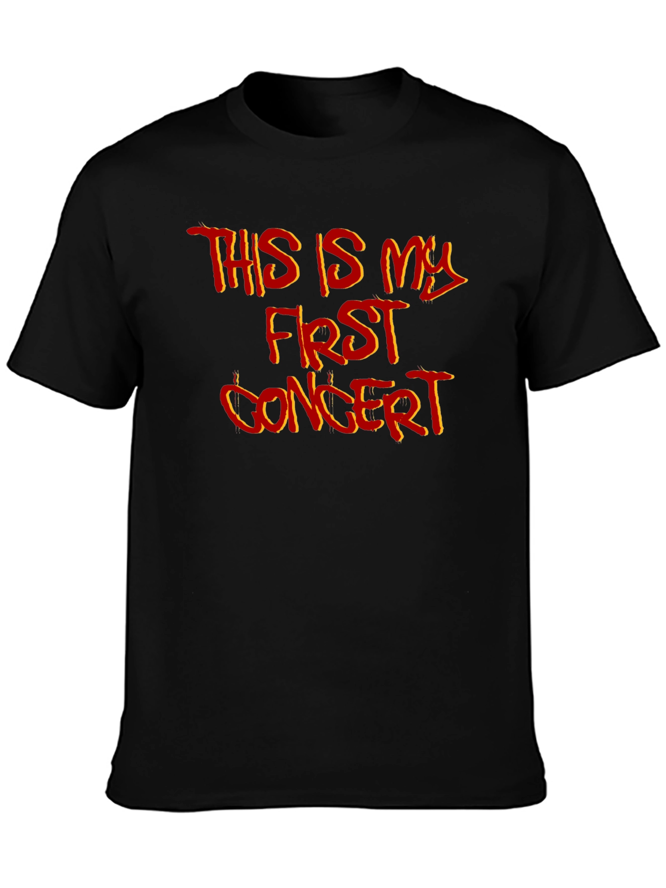 Black My First Concert Graphic Tee view 3