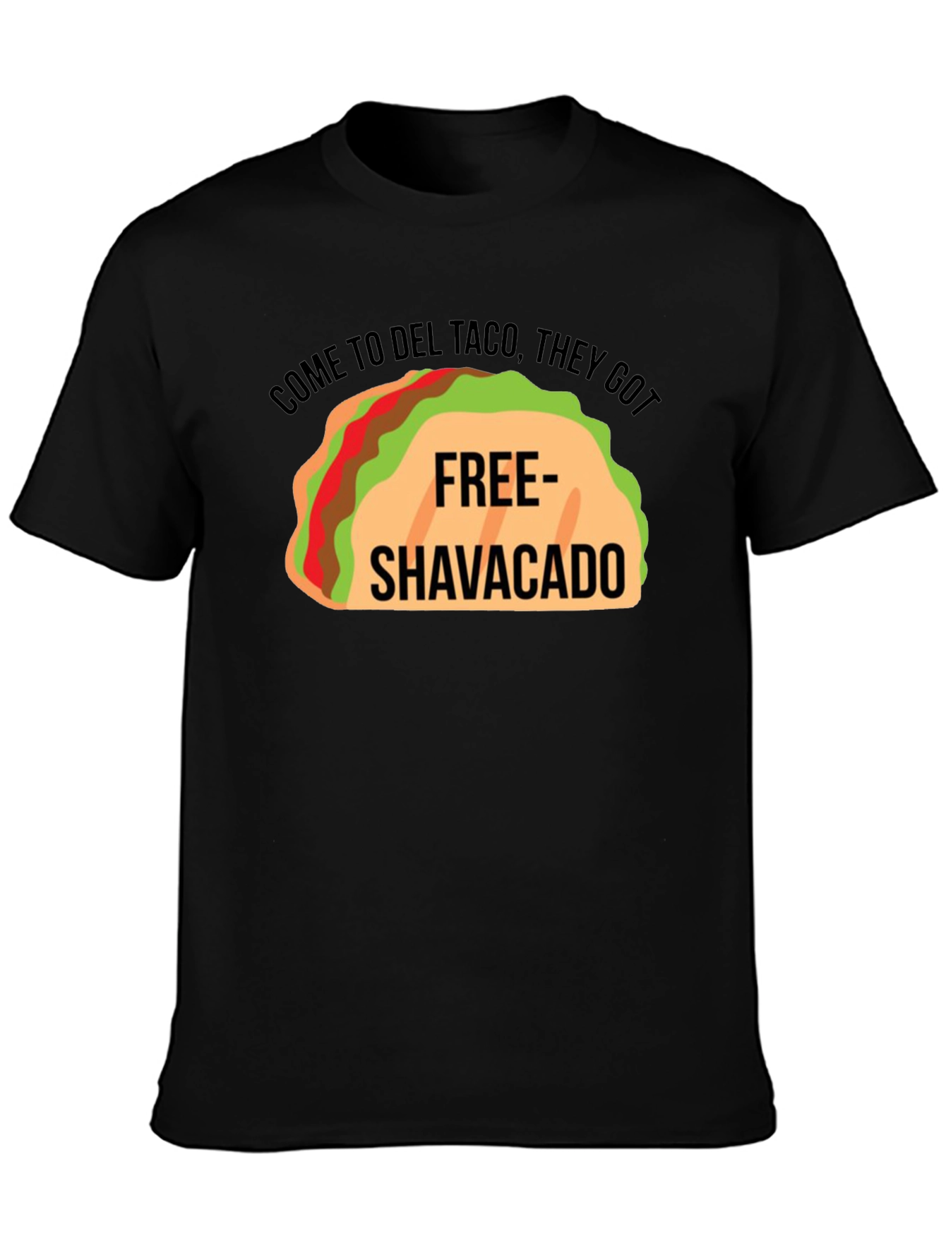 Del Taco Free Shavacado Graphic T-Shirt - 3